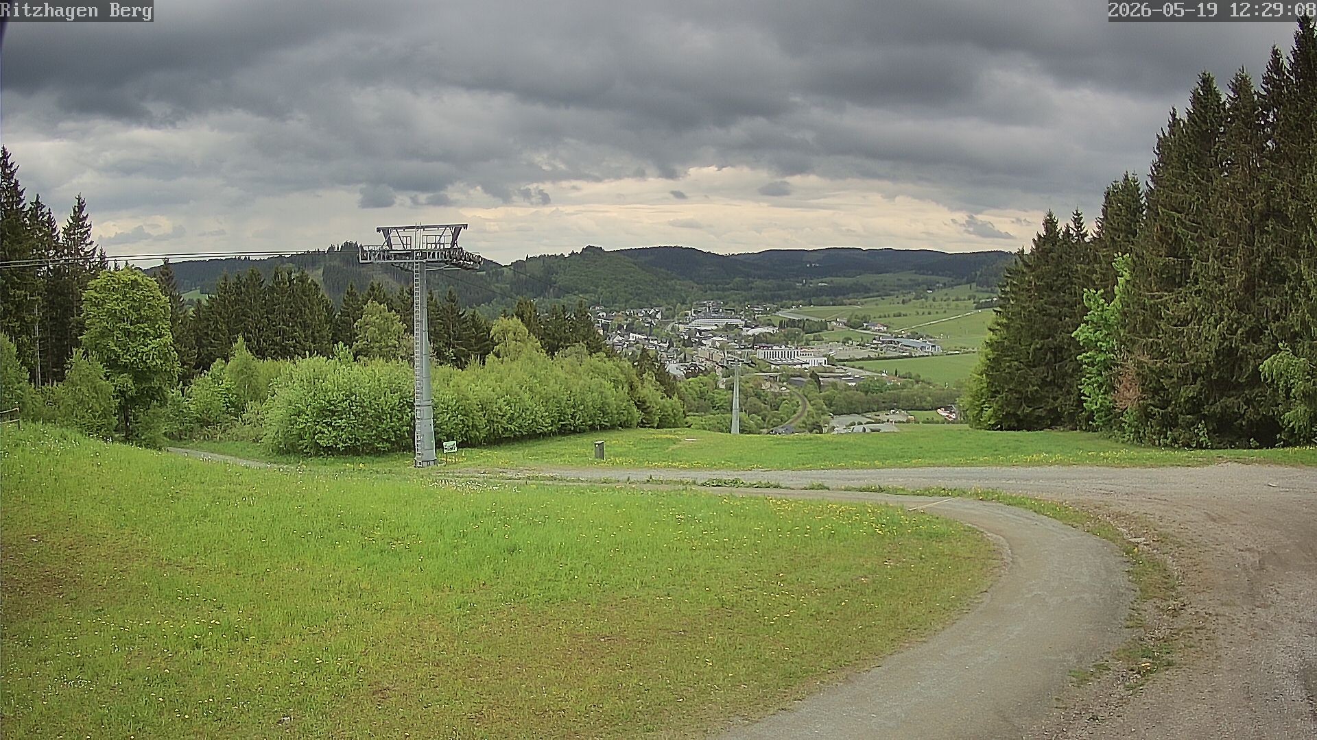 Archiv Foto Webcam Willingen: Ausblick Bergstation Ritzhagen