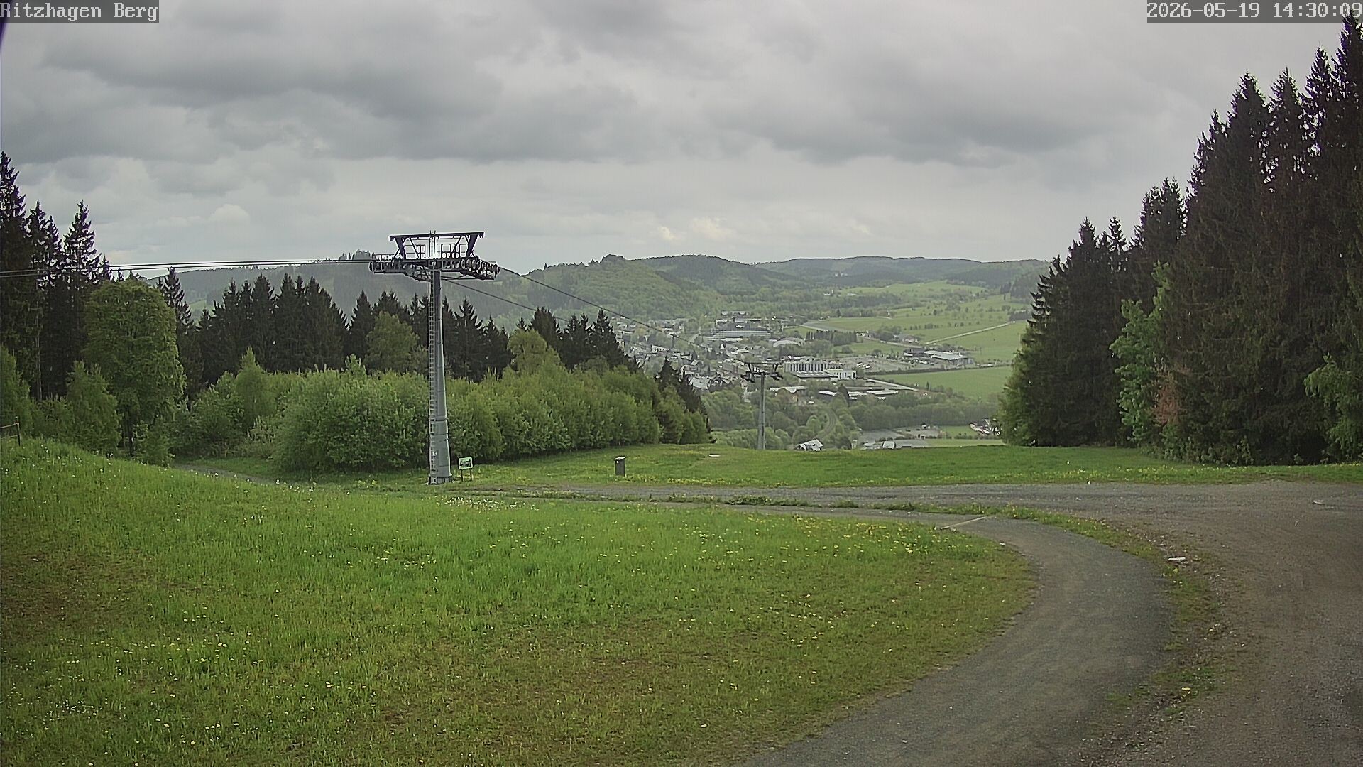 Archiv Foto Webcam Willingen: Ausblick Bergstation Ritzhagen