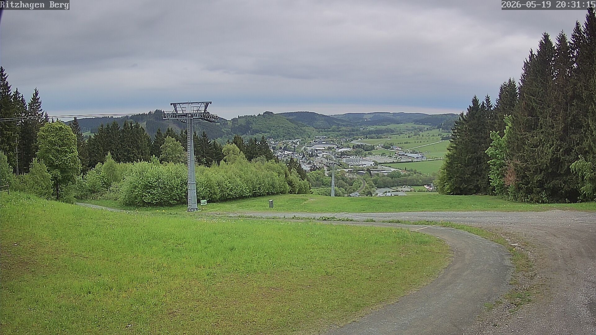 Archiv Foto Webcam Willingen: Ausblick Bergstation Ritzhagen