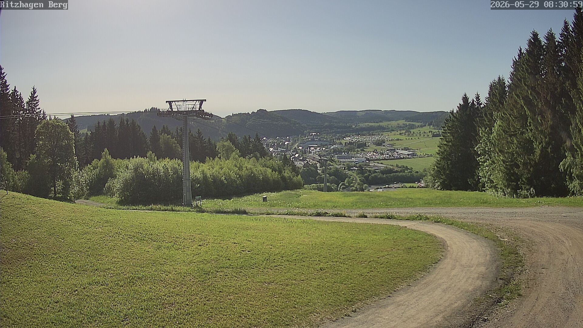 Archiv Foto Webcam Willingen: Ausblick Bergstation Ritzhagen