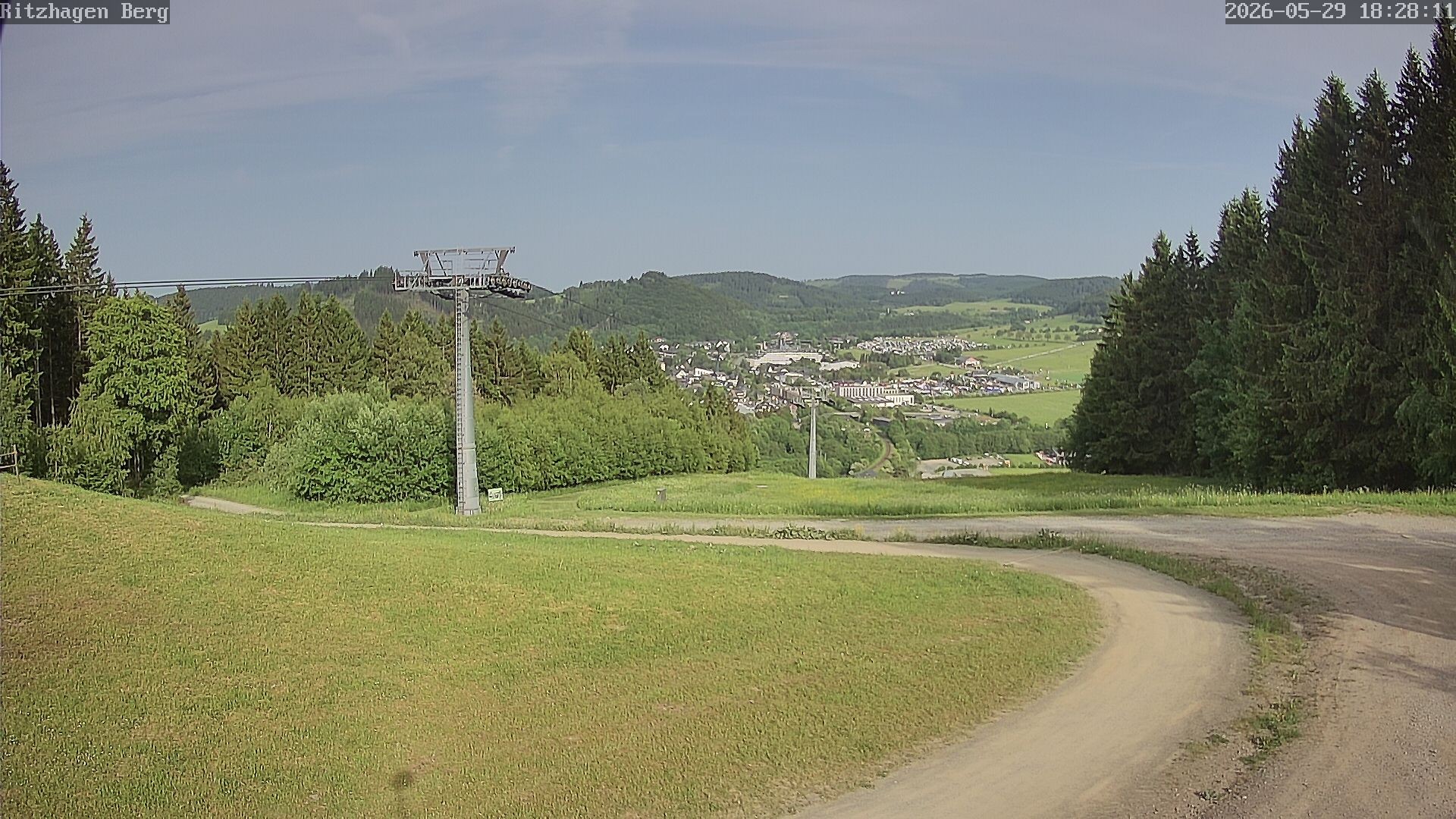 Archiv Foto Webcam Willingen: Ausblick Bergstation Ritzhagen
