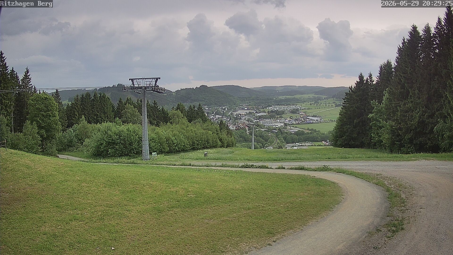 Archiv Foto Webcam Willingen: Ausblick Bergstation Ritzhagen