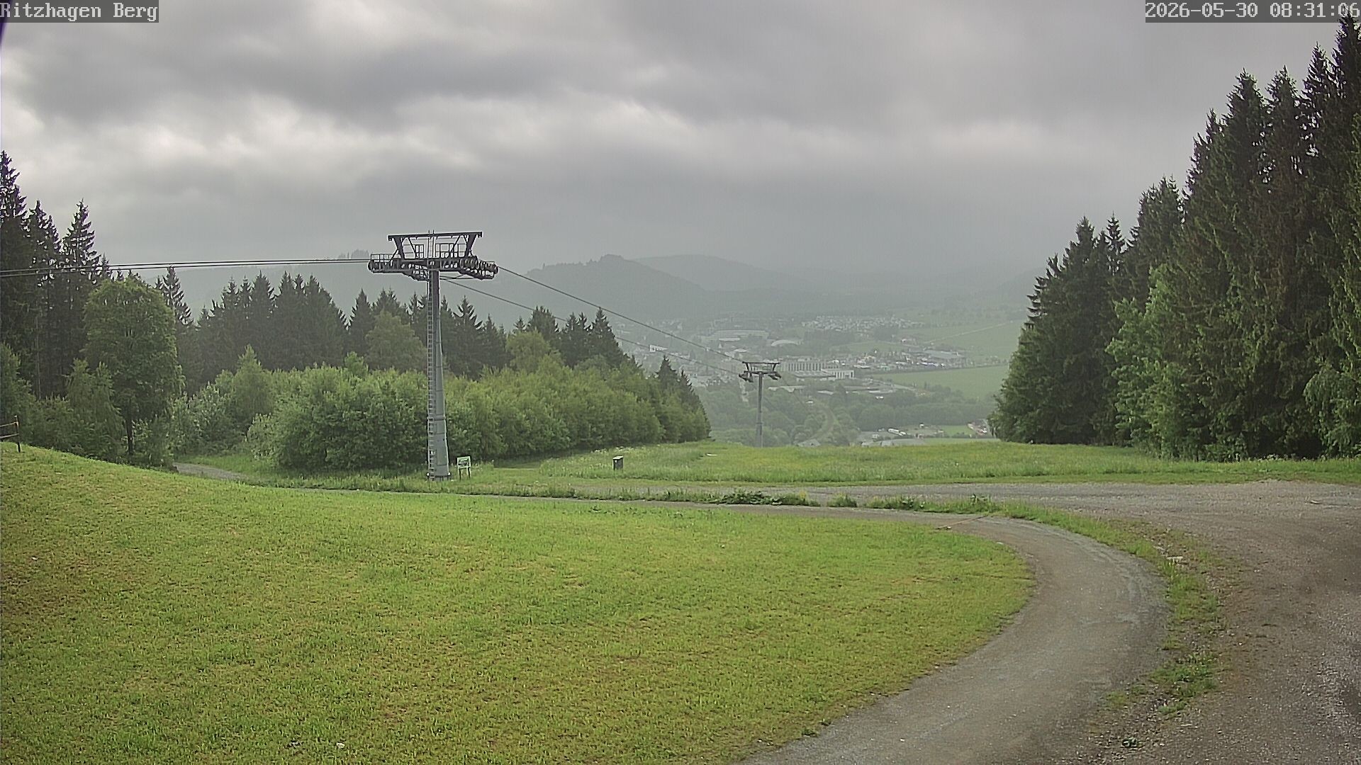 Archiv Foto Webcam Willingen: Ausblick Bergstation Ritzhagen
