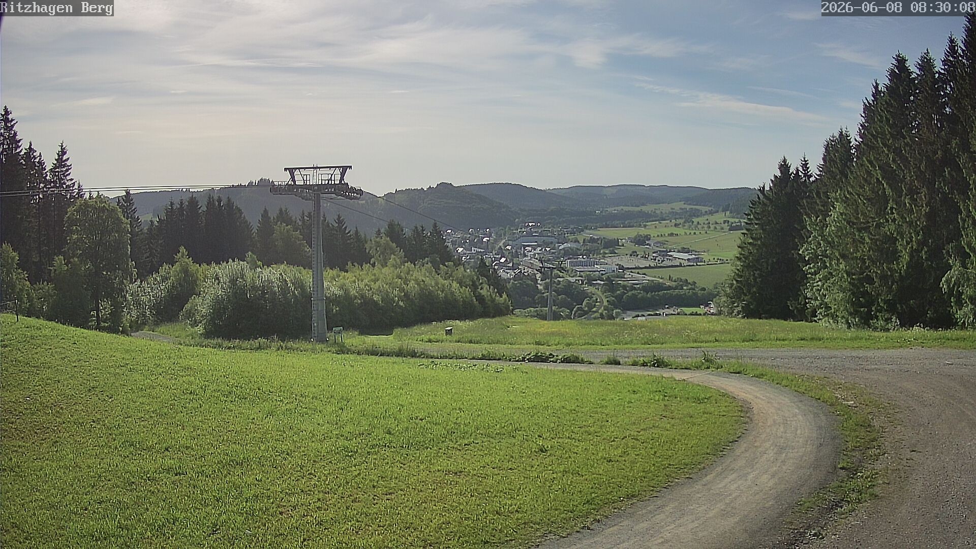 Archiv Foto Webcam Willingen: Ausblick Bergstation Ritzhagen
