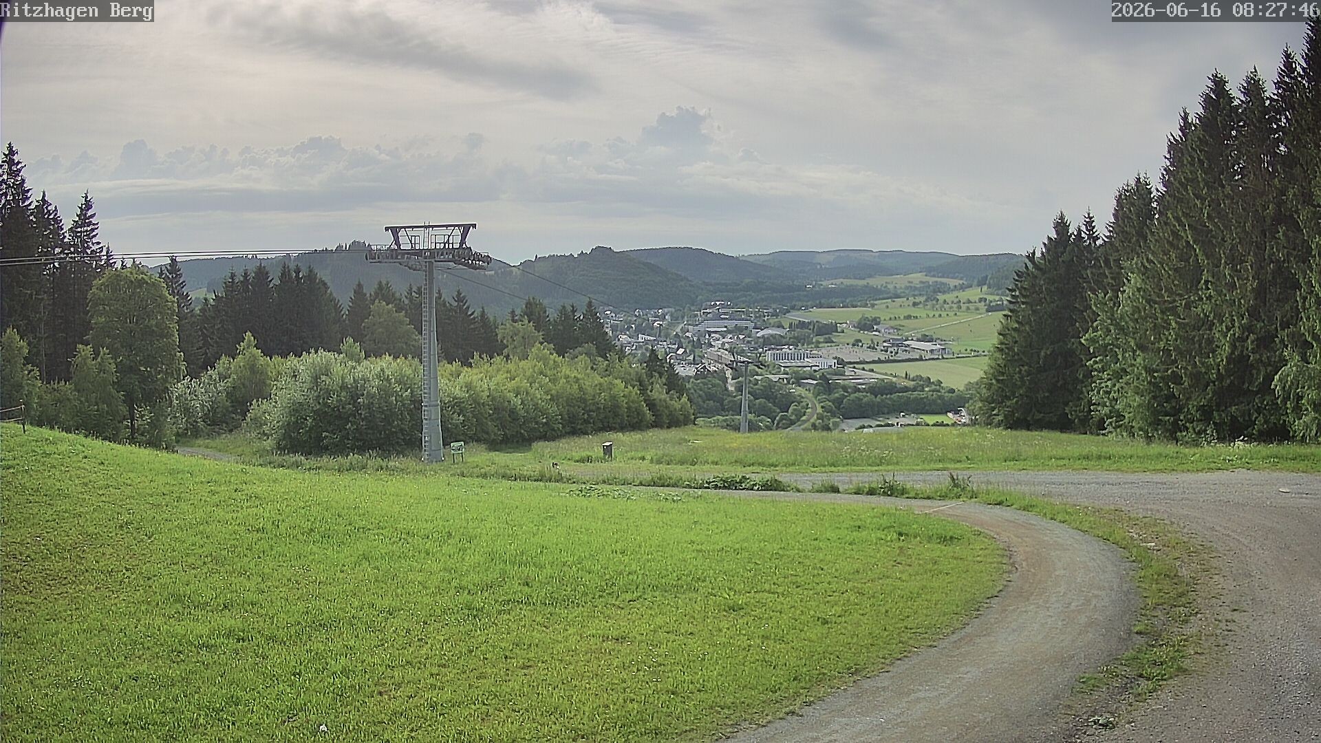 Archiv Foto Webcam Willingen: Ausblick Bergstation Ritzhagen