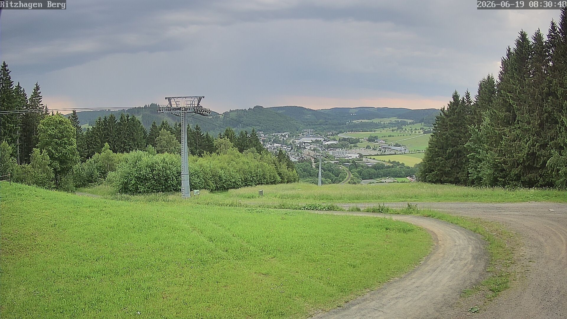 Archiv Foto Webcam Willingen: Ausblick Bergstation Ritzhagen