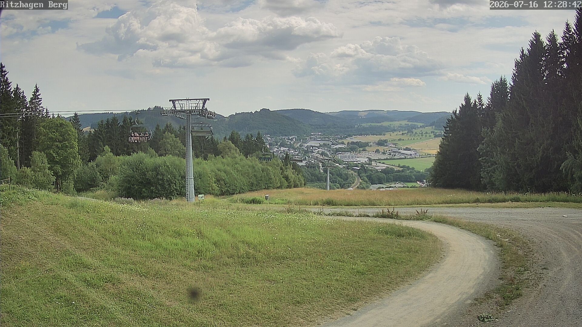 Archiv Foto Webcam Willingen: Ausblick Bergstation Ritzhagen
