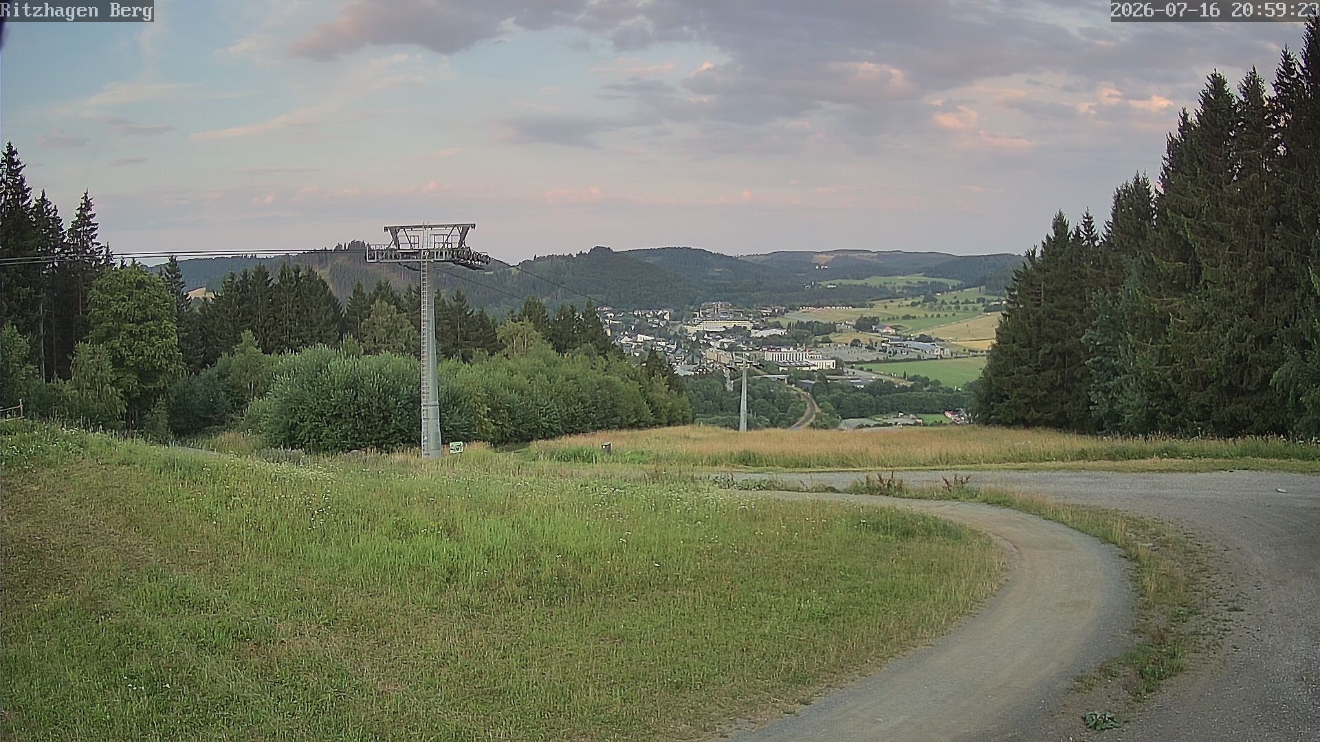 Archiv Foto Webcam Willingen: Ausblick Bergstation Ritzhagen