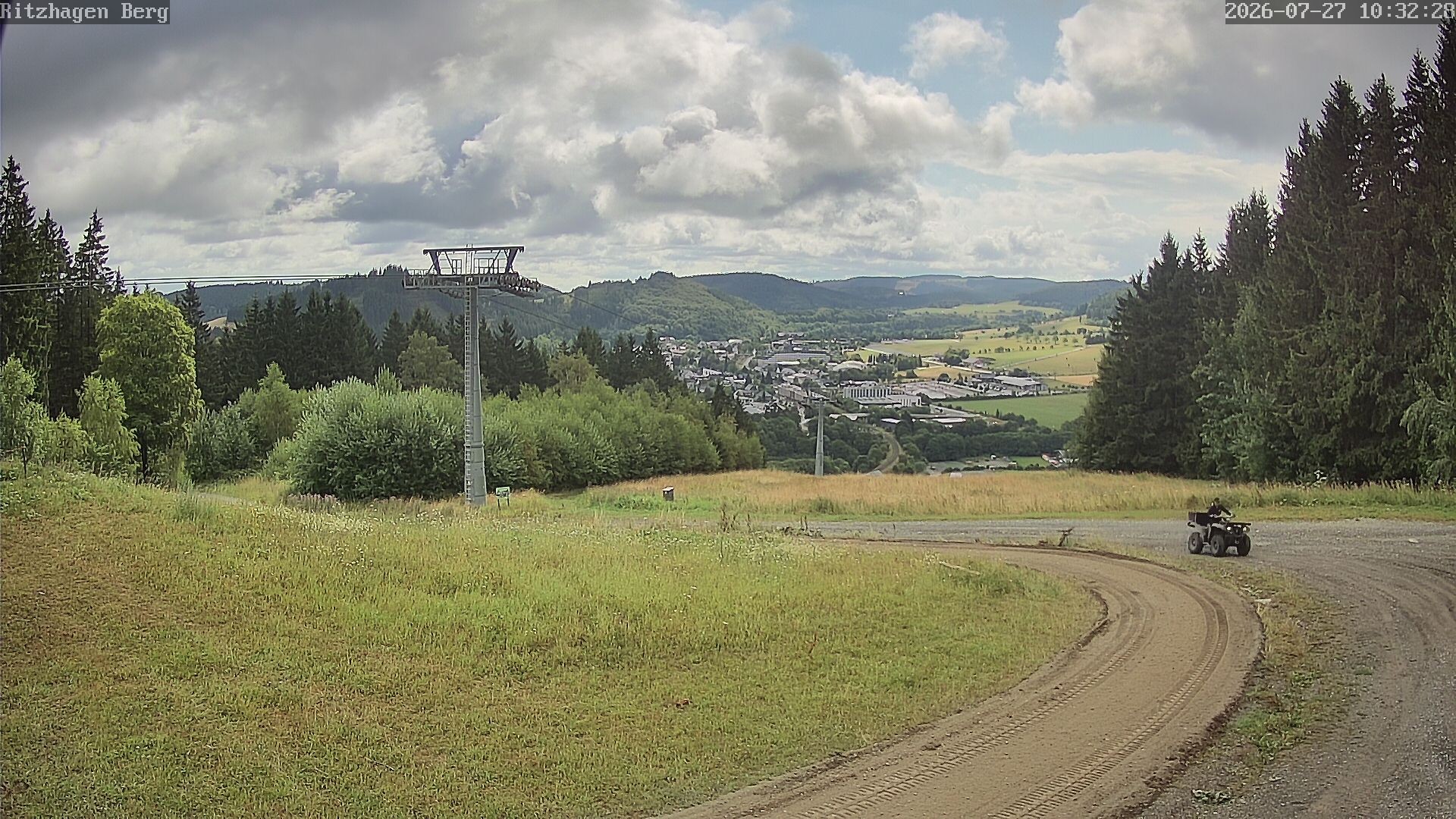 Archiv Foto Webcam Willingen: Ausblick Bergstation Ritzhagen