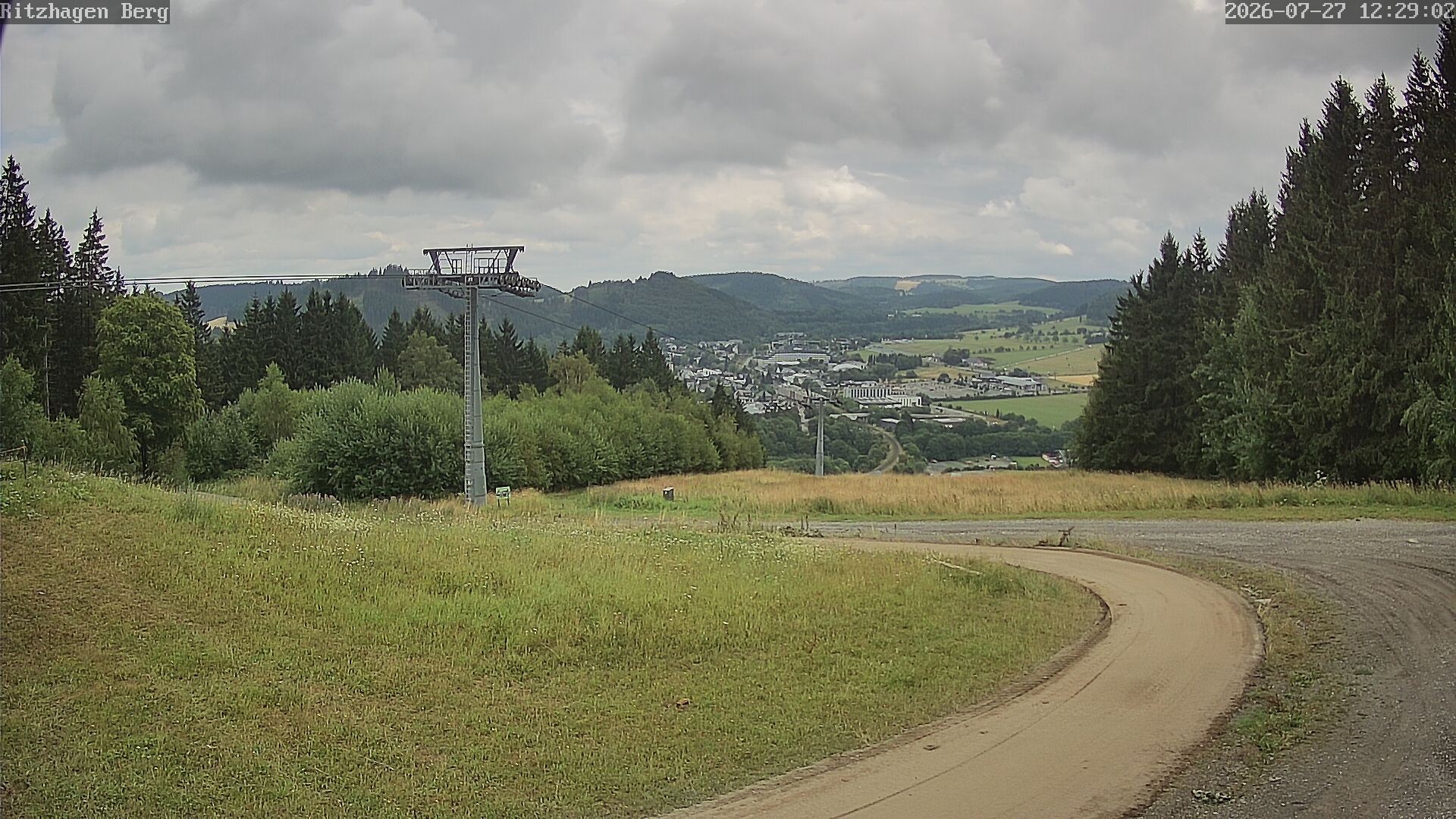 Archiv Foto Webcam Willingen: Ausblick Bergstation Ritzhagen
