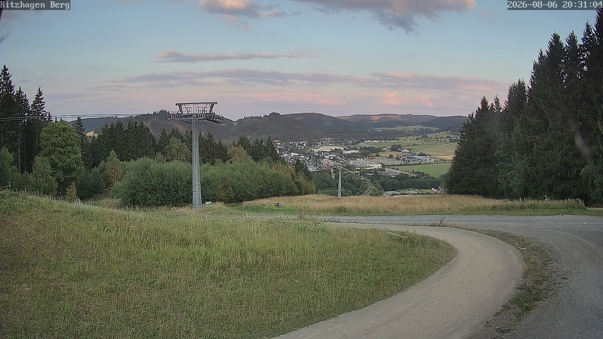 Archiv Foto Webcam Willingen: Ausblick Bergstation Ritzhagen