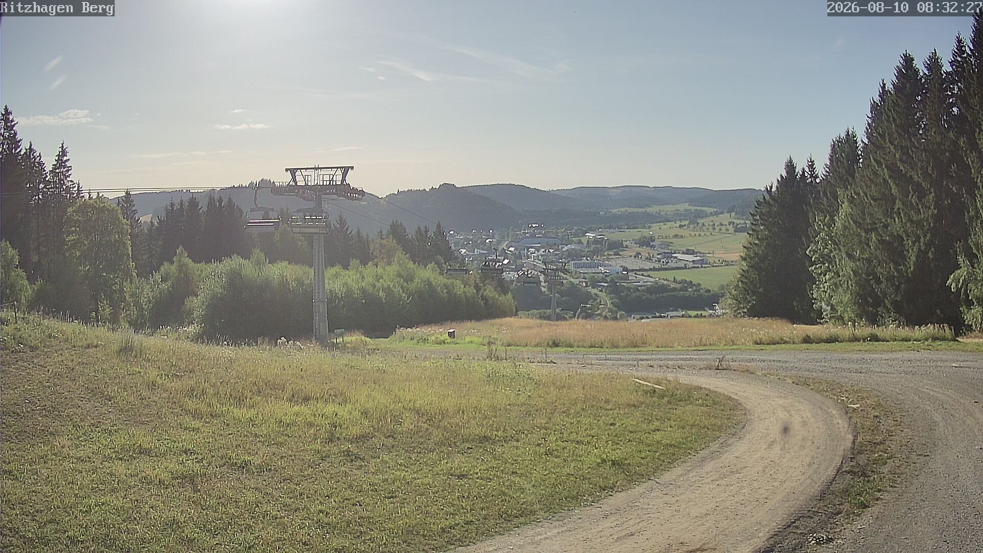 Archiv Foto Webcam Willingen: Ausblick Bergstation Ritzhagen