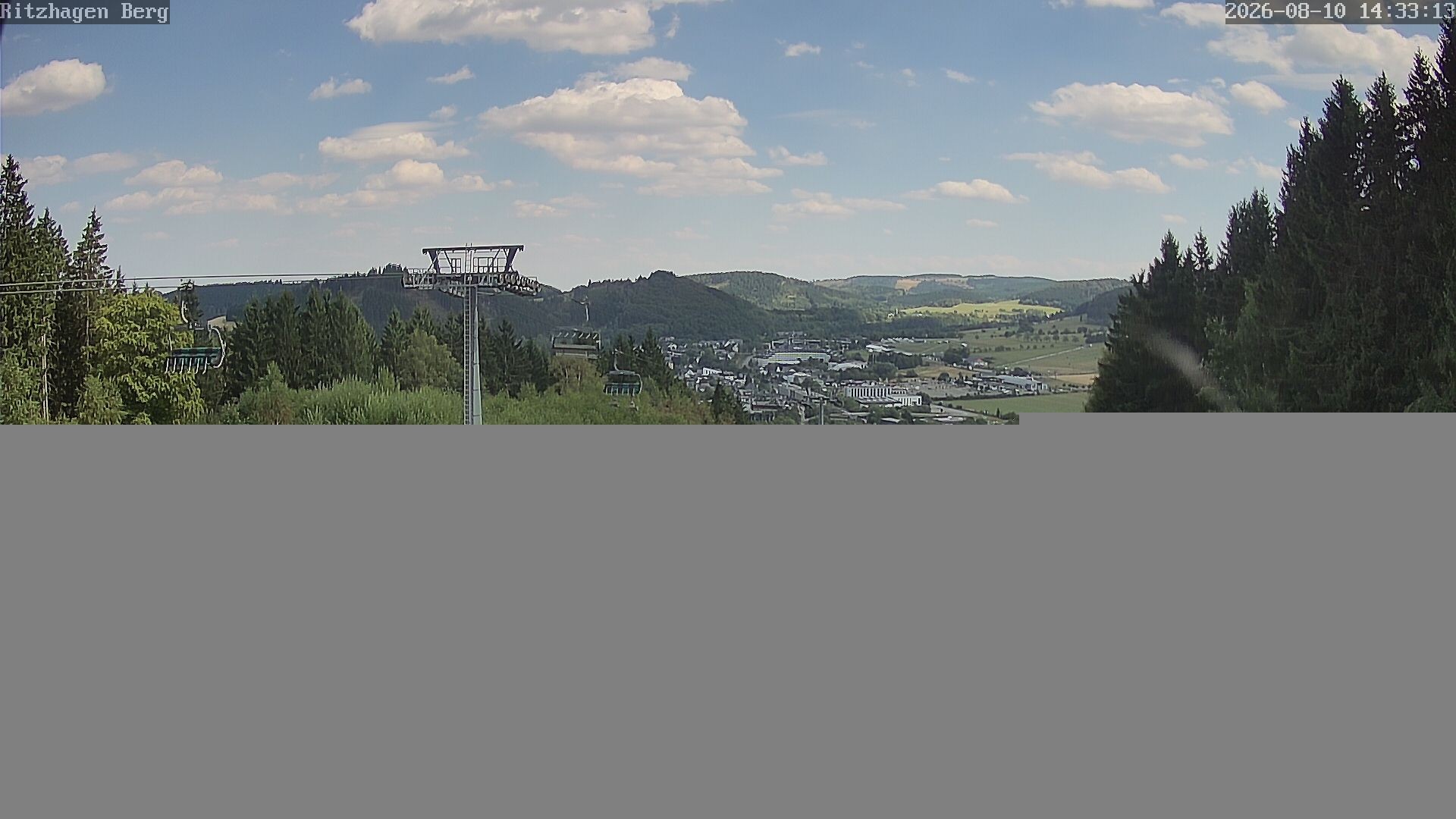 Archiv Foto Webcam Willingen: Ausblick Bergstation Ritzhagen