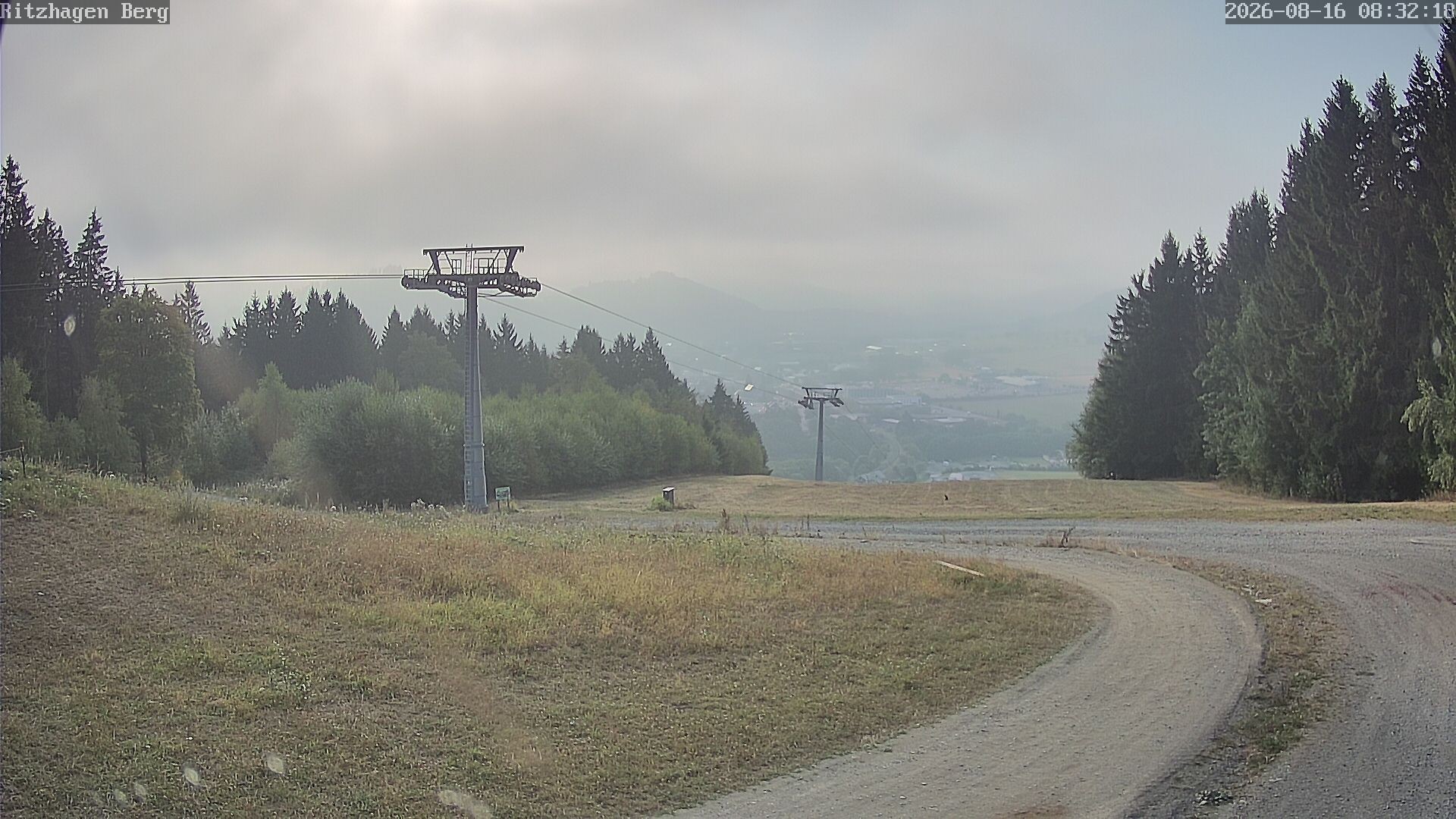 Archiv Foto Webcam Willingen: Ausblick Bergstation Ritzhagen