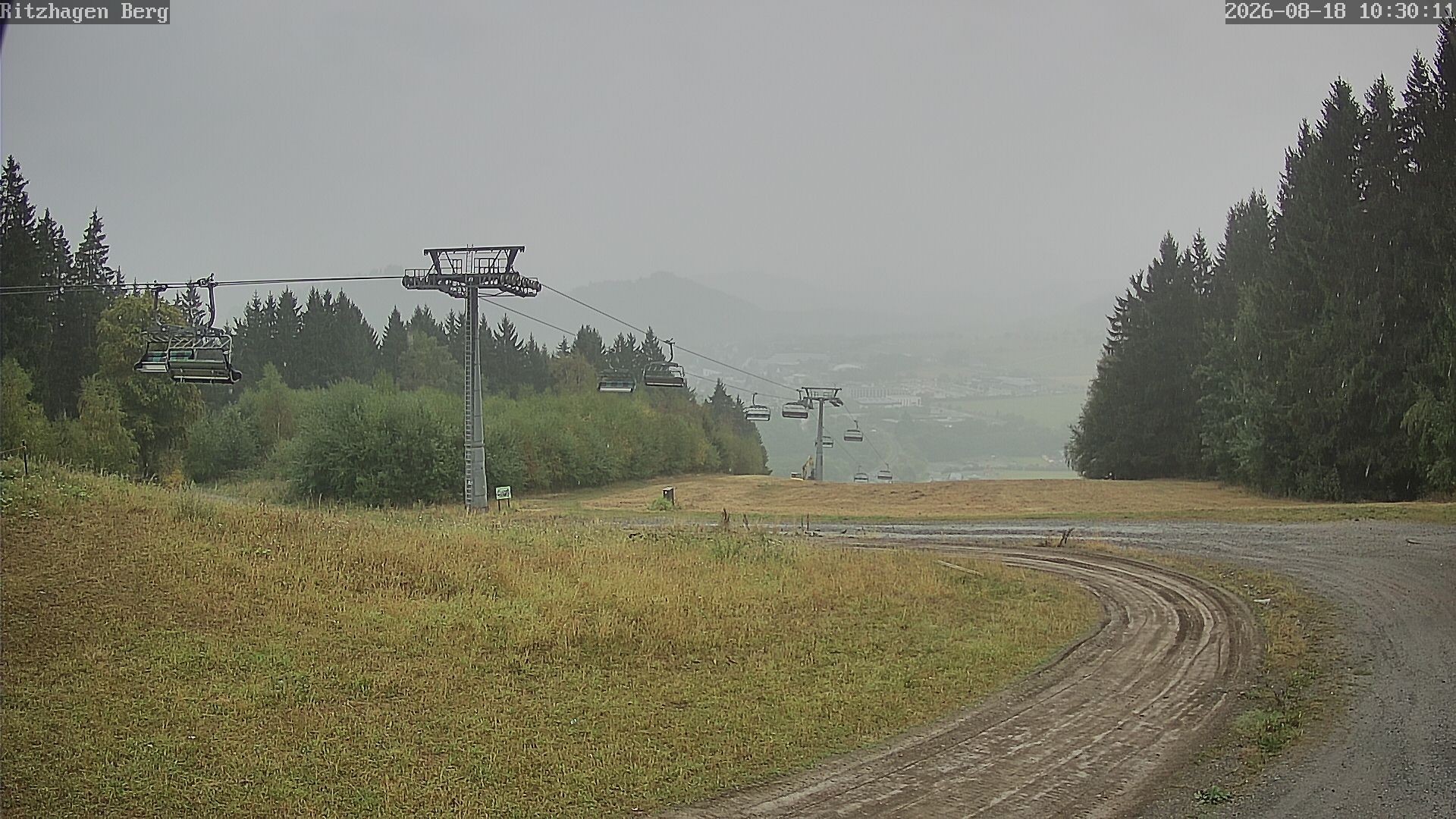 Archiv Foto Webcam Willingen: Ausblick Bergstation Ritzhagen