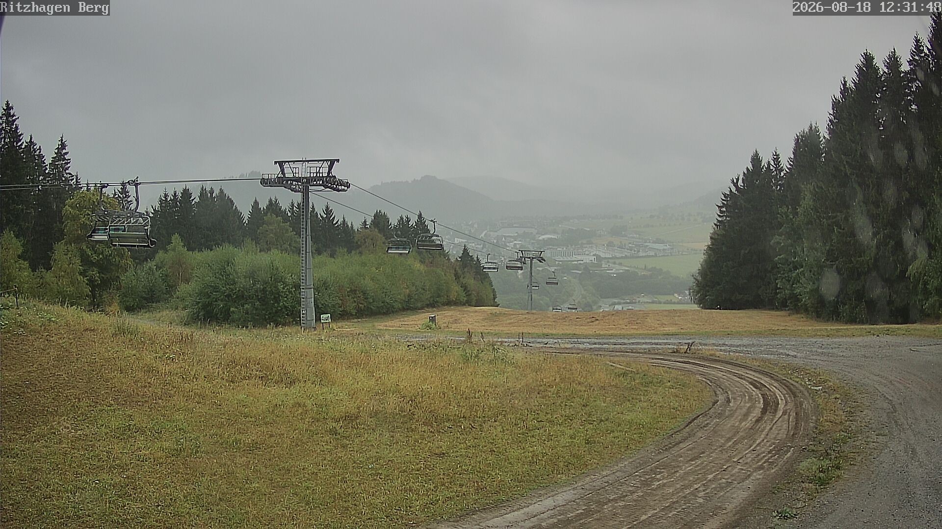 Archiv Foto Webcam Willingen: Ausblick Bergstation Ritzhagen
