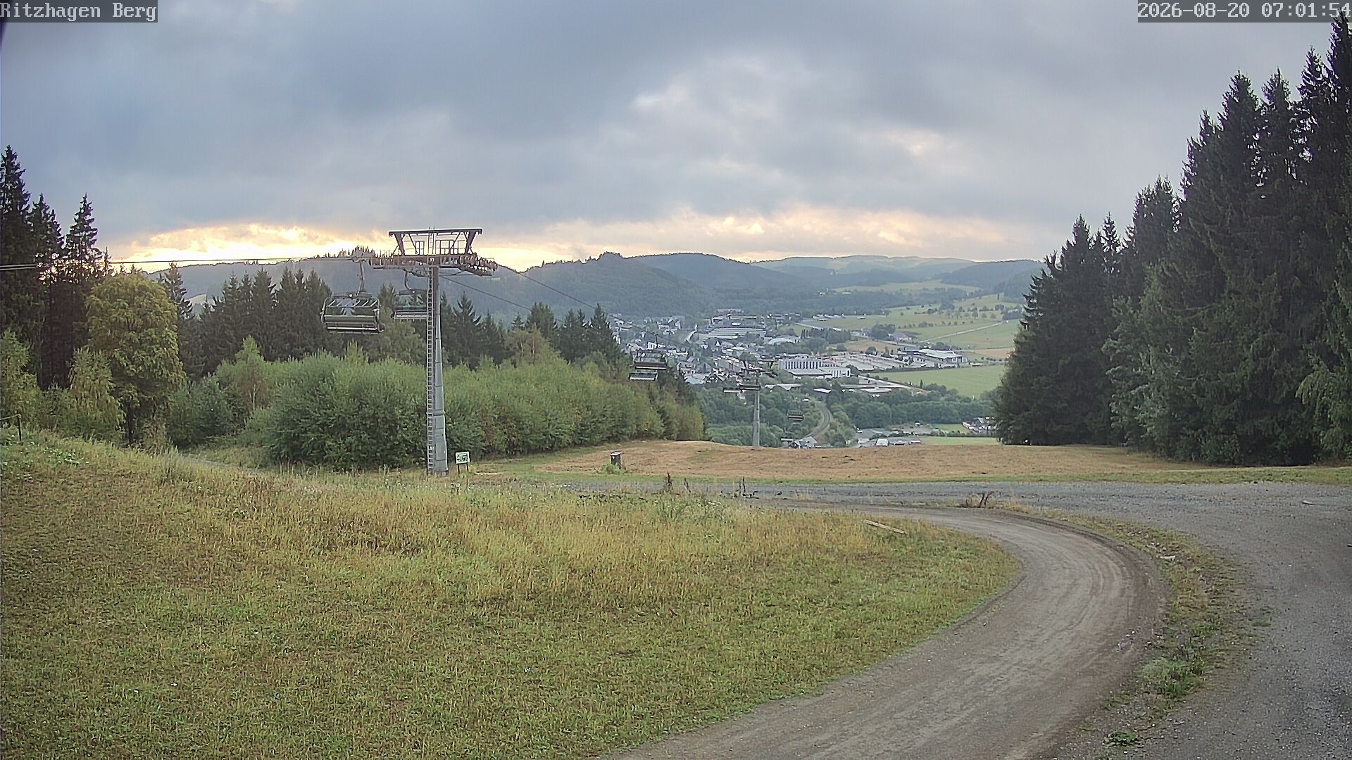 Archiv Foto Webcam Willingen: Ausblick Bergstation Ritzhagen