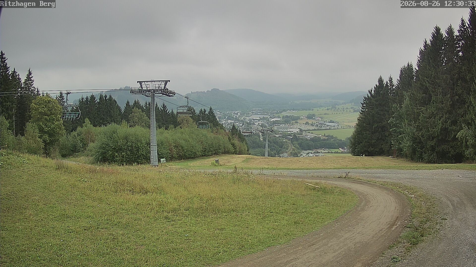 Archiv Foto Webcam Willingen: Ausblick Bergstation Ritzhagen