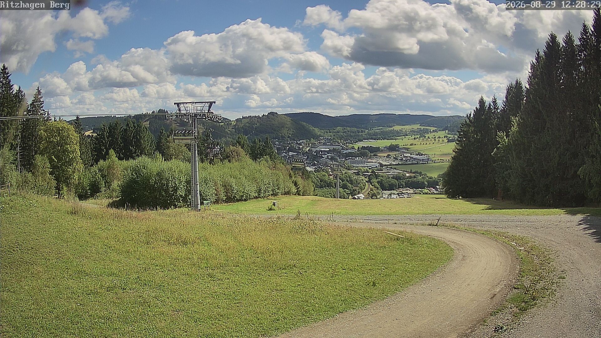 Archiv Foto Webcam Willingen: Ausblick Bergstation Ritzhagen