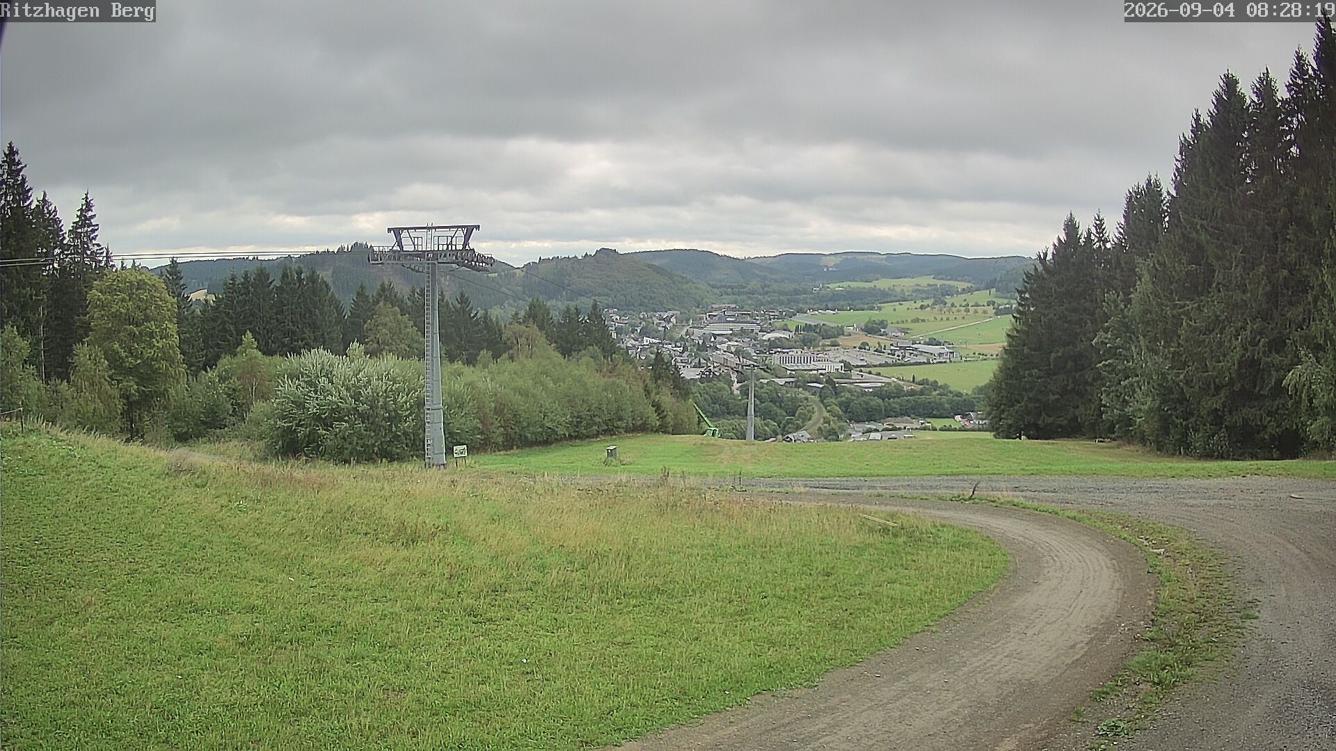 Archiv Foto Webcam Willingen: Ausblick Bergstation Ritzhagen