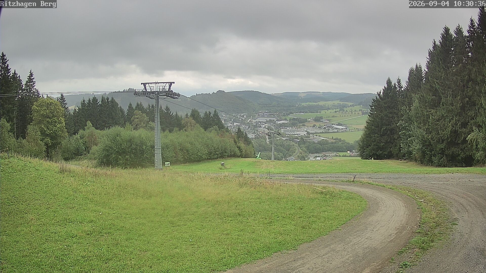 Archiv Foto Webcam Willingen: Ausblick Bergstation Ritzhagen