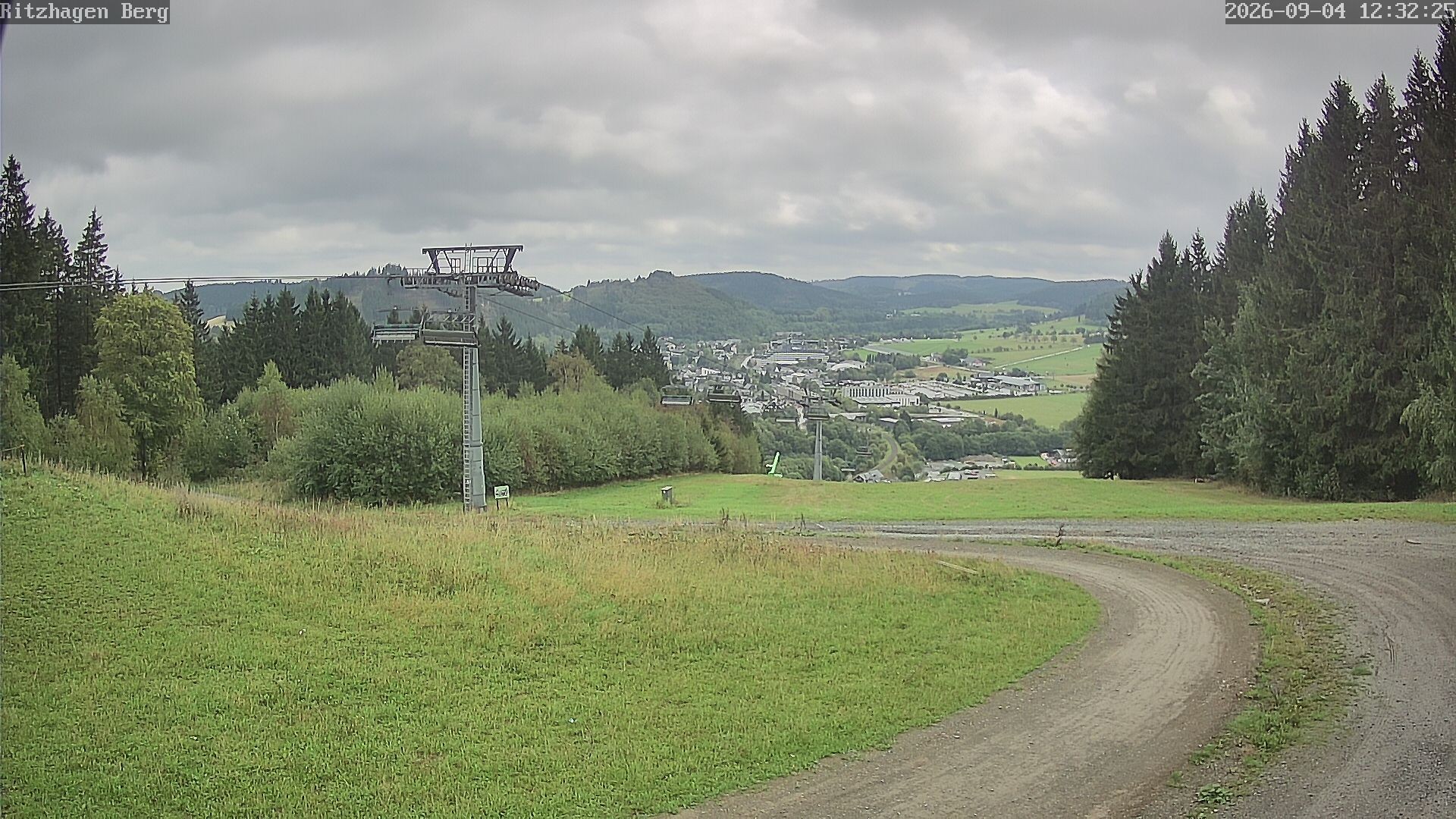 Archiv Foto Webcam Willingen: Ausblick Bergstation Ritzhagen