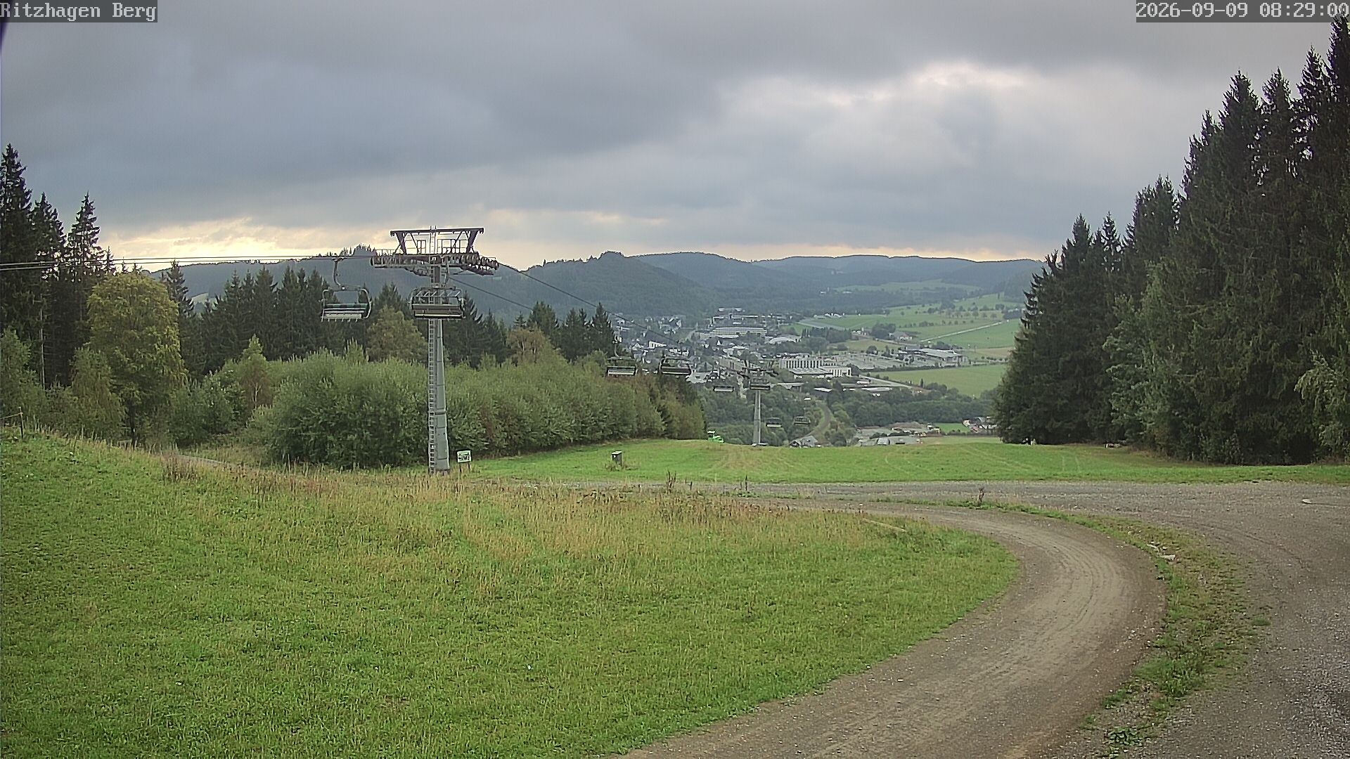 Archiv Foto Webcam Willingen: Ausblick Bergstation Ritzhagen