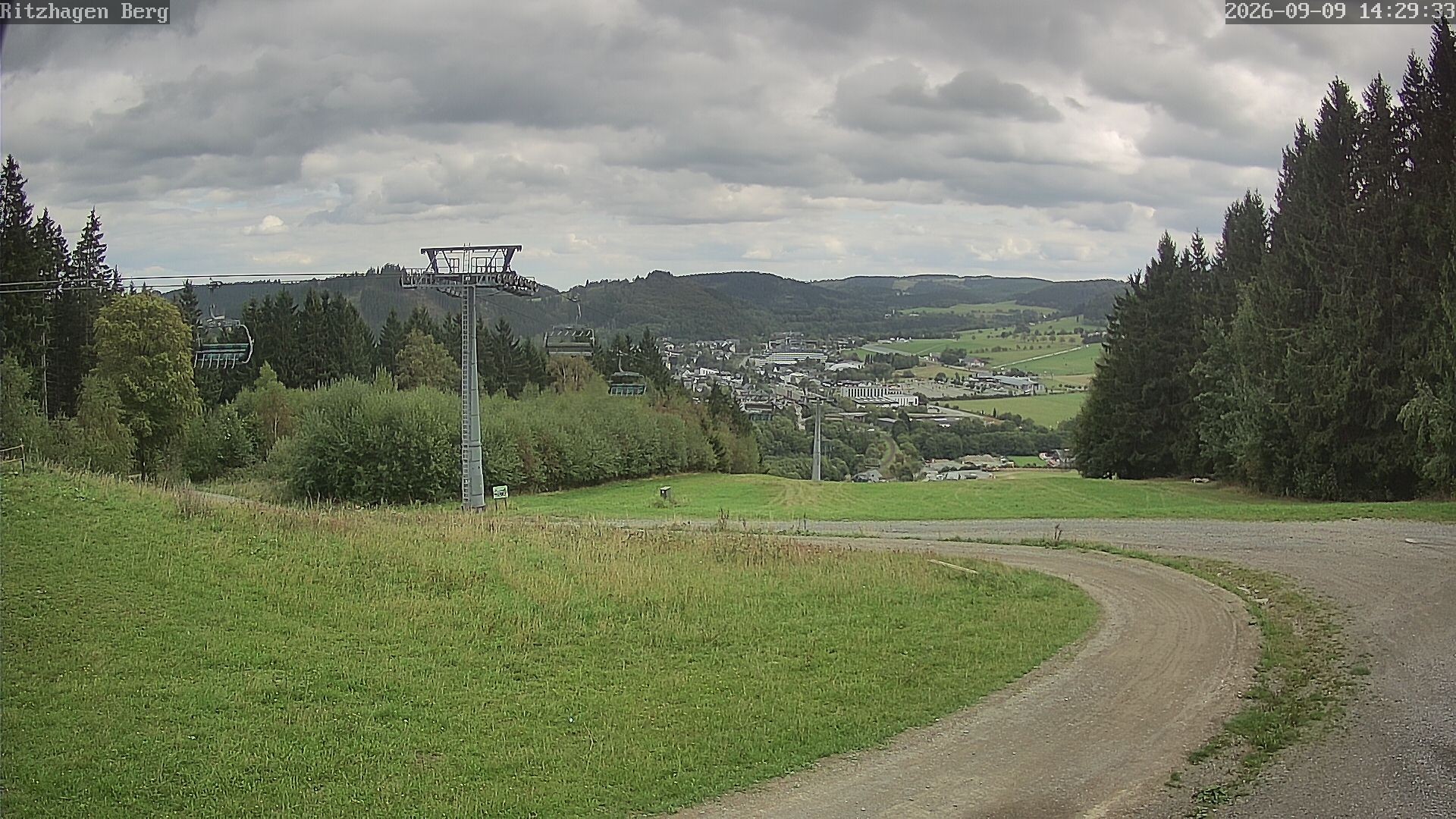 Archiv Foto Webcam Willingen: Ausblick Bergstation Ritzhagen