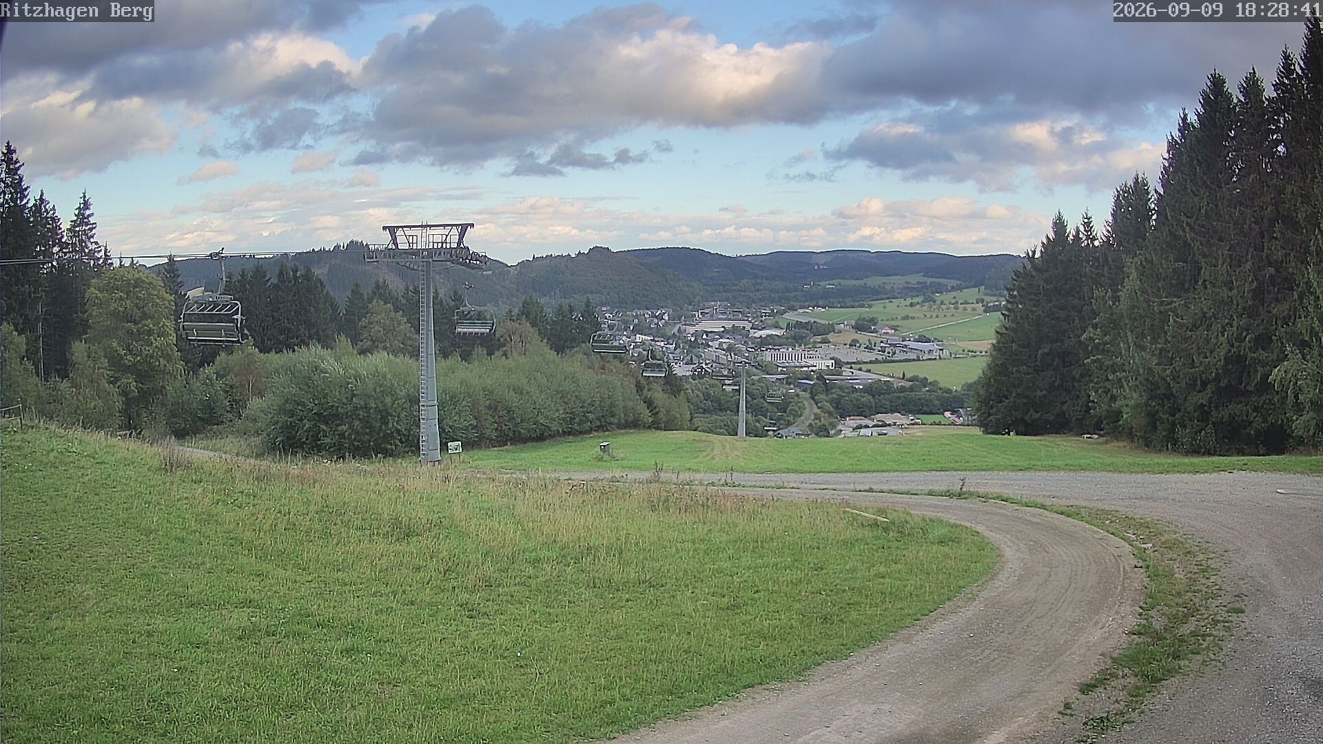 Archiv Foto Webcam Willingen: Ausblick Bergstation Ritzhagen