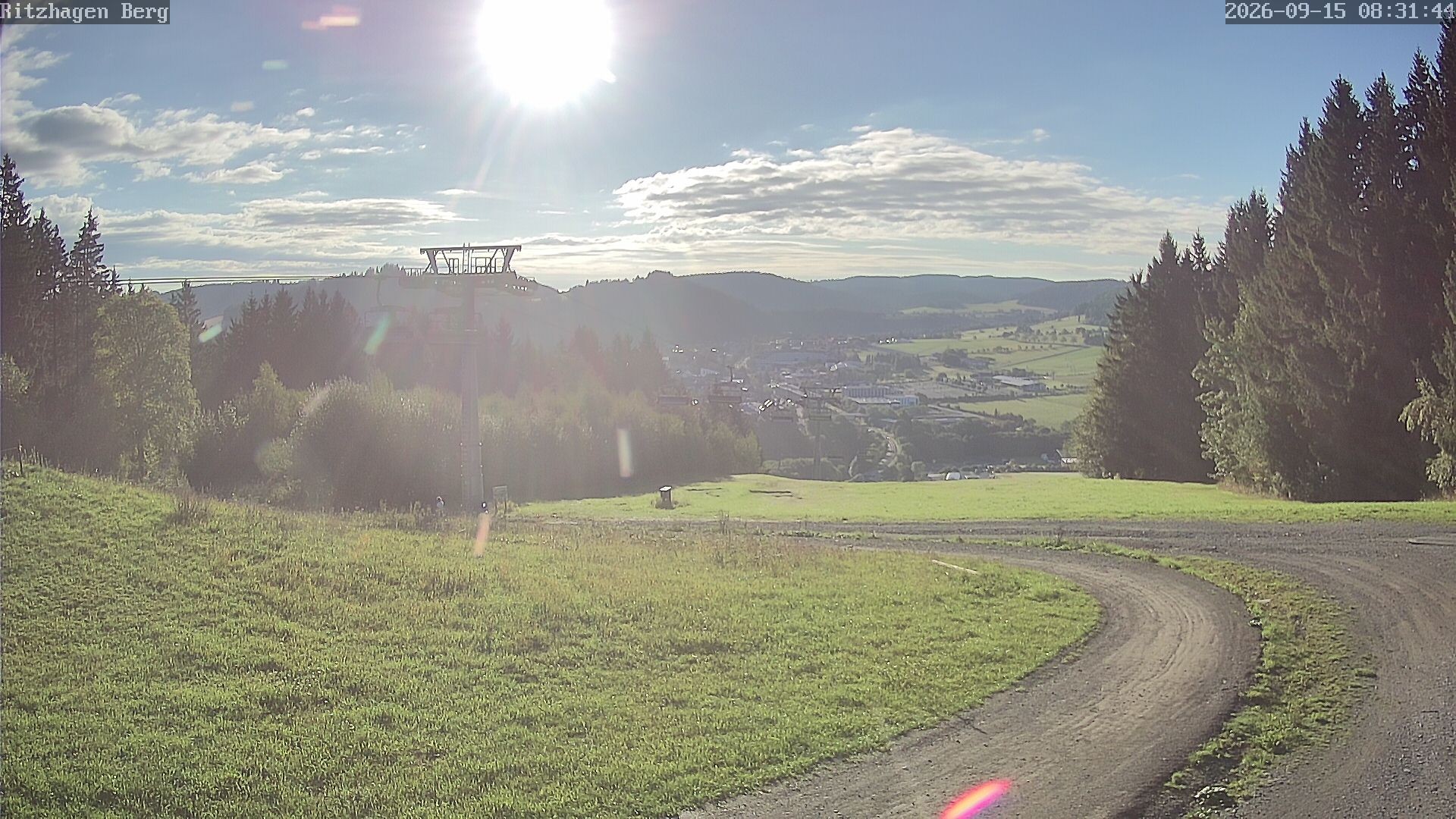 Archiv Foto Webcam Willingen: Ausblick Bergstation Ritzhagen