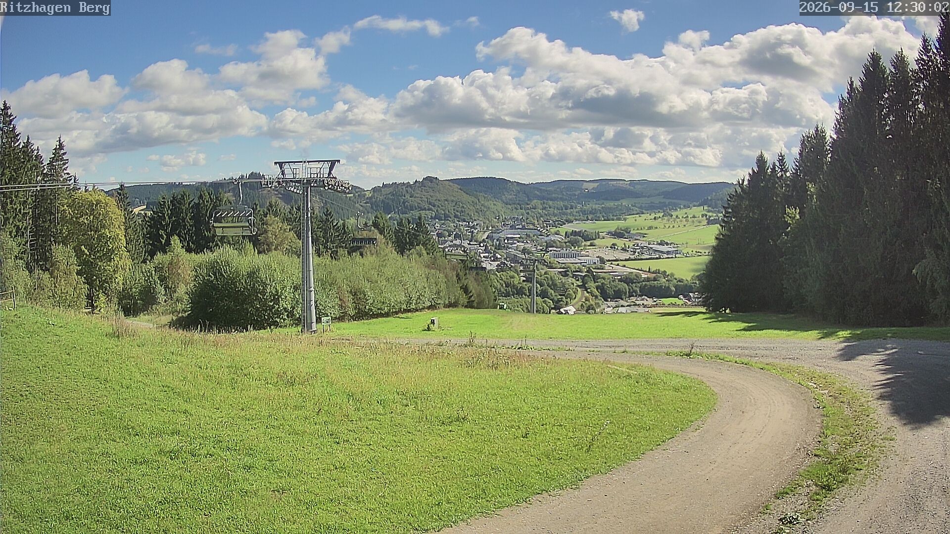 Archiv Foto Webcam Willingen: Ausblick Bergstation Ritzhagen