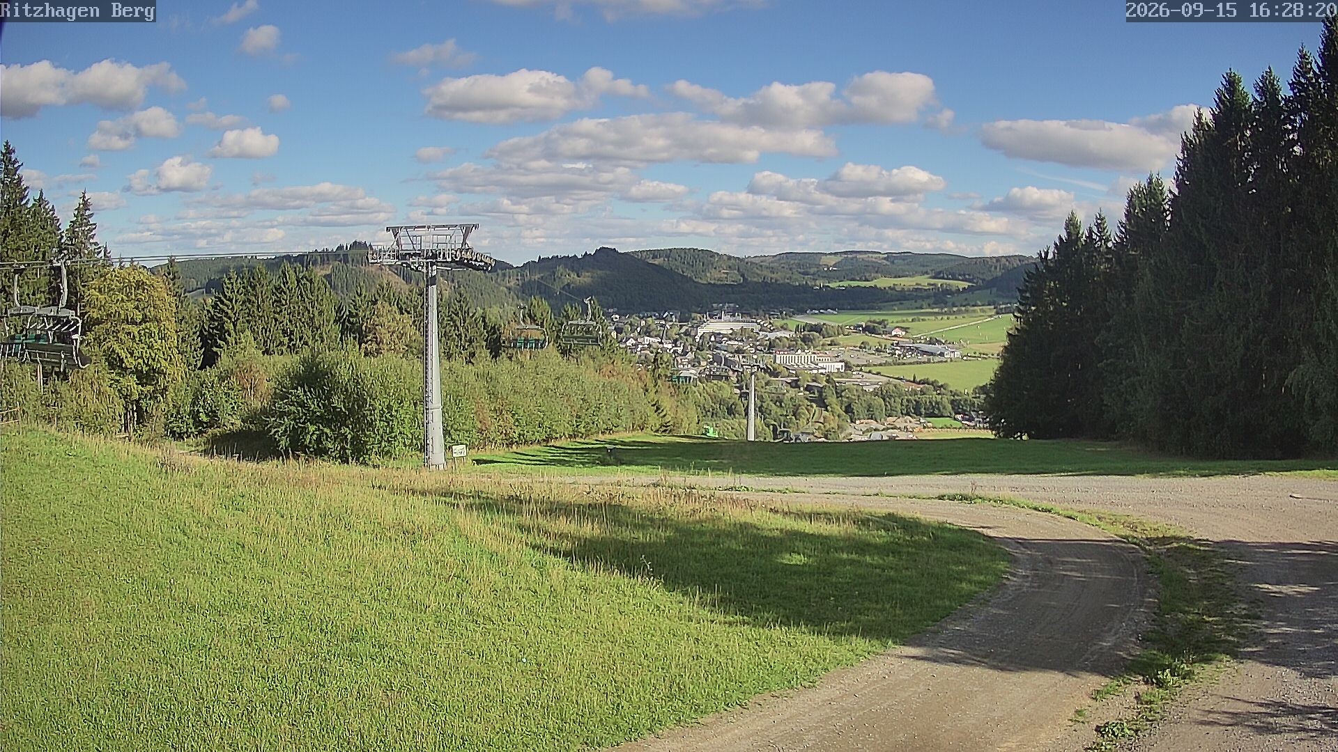 Archiv Foto Webcam Willingen: Ausblick Bergstation Ritzhagen