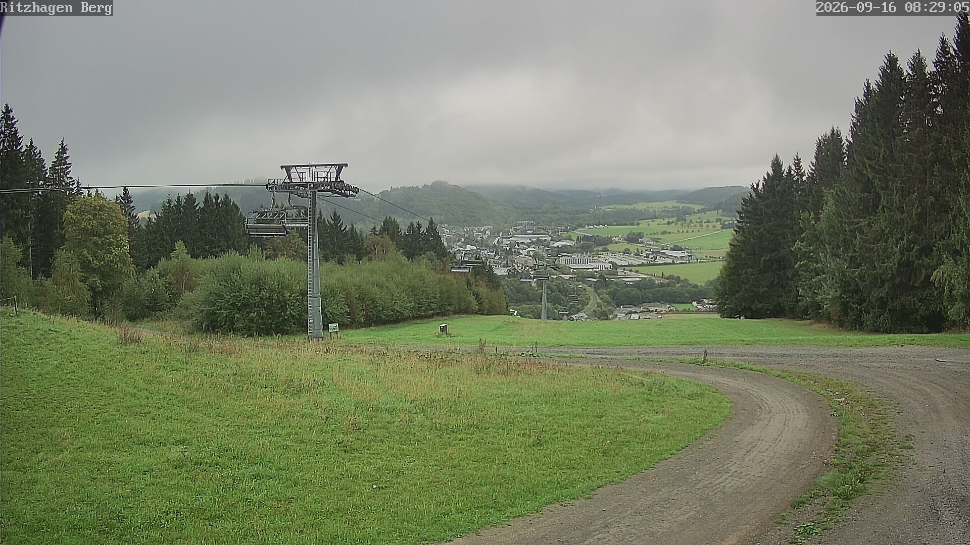 Archiv Foto Webcam Willingen: Ausblick Bergstation Ritzhagen