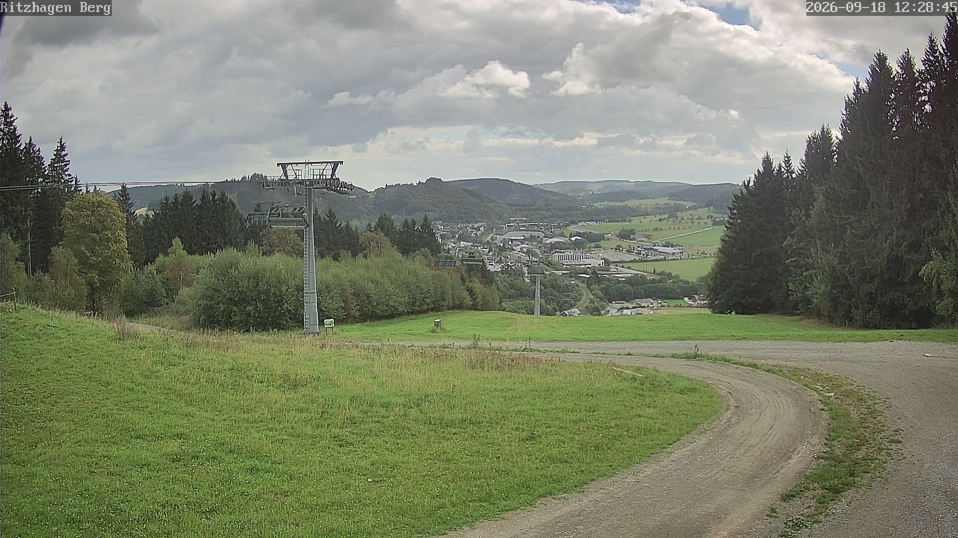 Archiv Foto Webcam Willingen: Ausblick Bergstation Ritzhagen