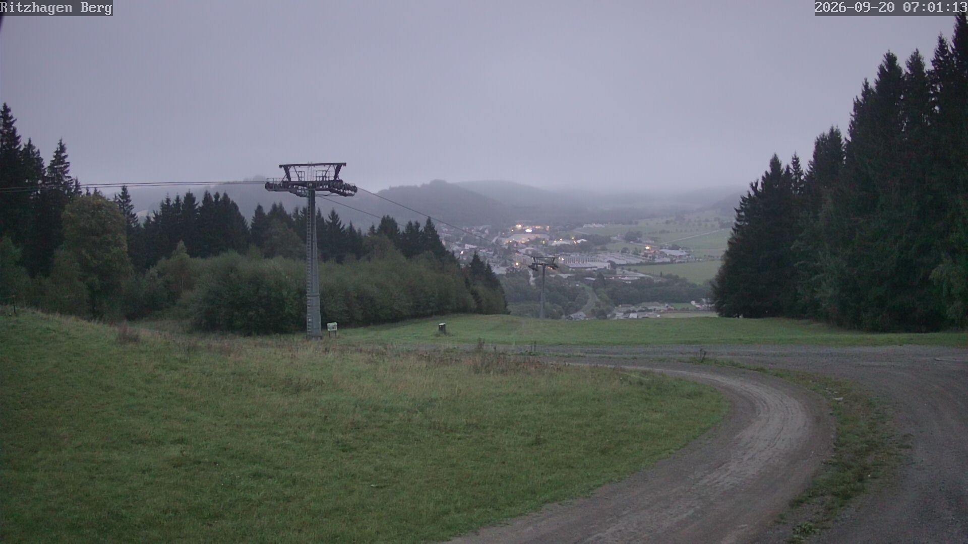 Archiv Foto Webcam Willingen: Ausblick Bergstation Ritzhagen