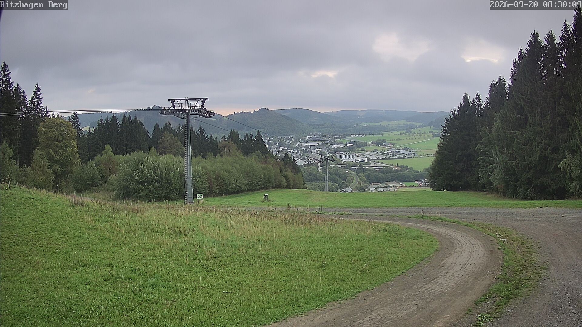 Archiv Foto Webcam Willingen: Ausblick Bergstation Ritzhagen