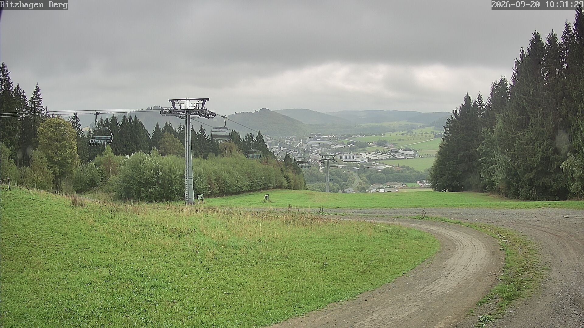 Archiv Foto Webcam Willingen: Ausblick Bergstation Ritzhagen