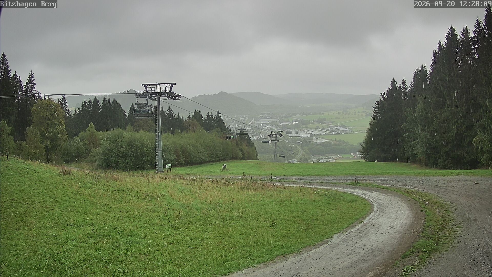 Archiv Foto Webcam Willingen: Ausblick Bergstation Ritzhagen
