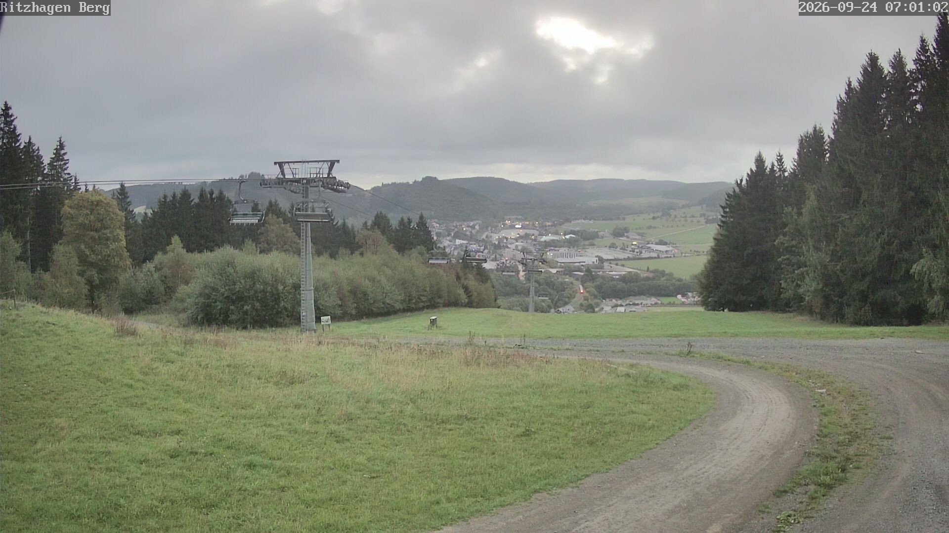 Archiv Foto Webcam Willingen: Ausblick Bergstation Ritzhagen
