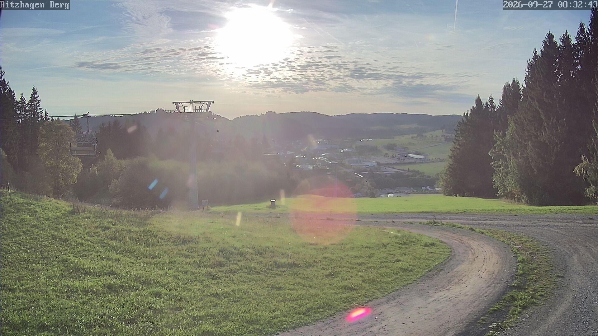 Archiv Foto Webcam Willingen: Ausblick Bergstation Ritzhagen
