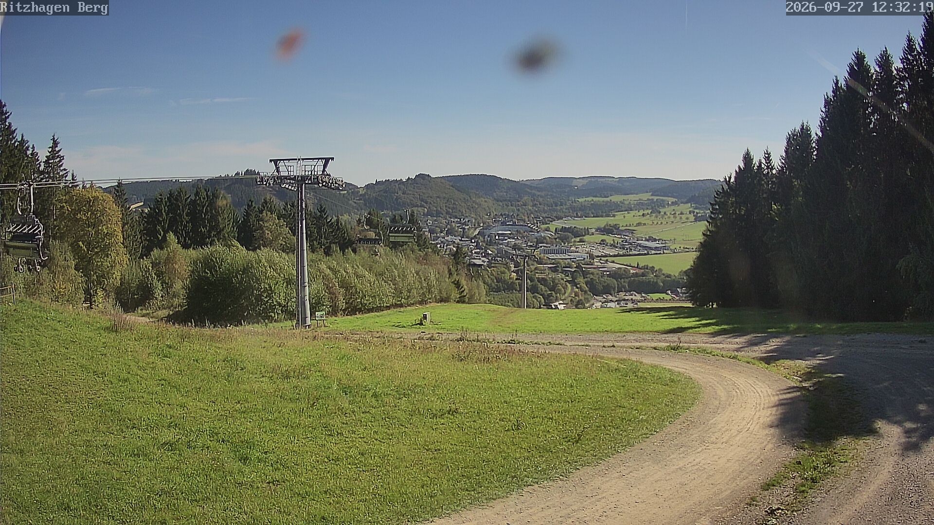 Archiv Foto Webcam Willingen: Ausblick Bergstation Ritzhagen