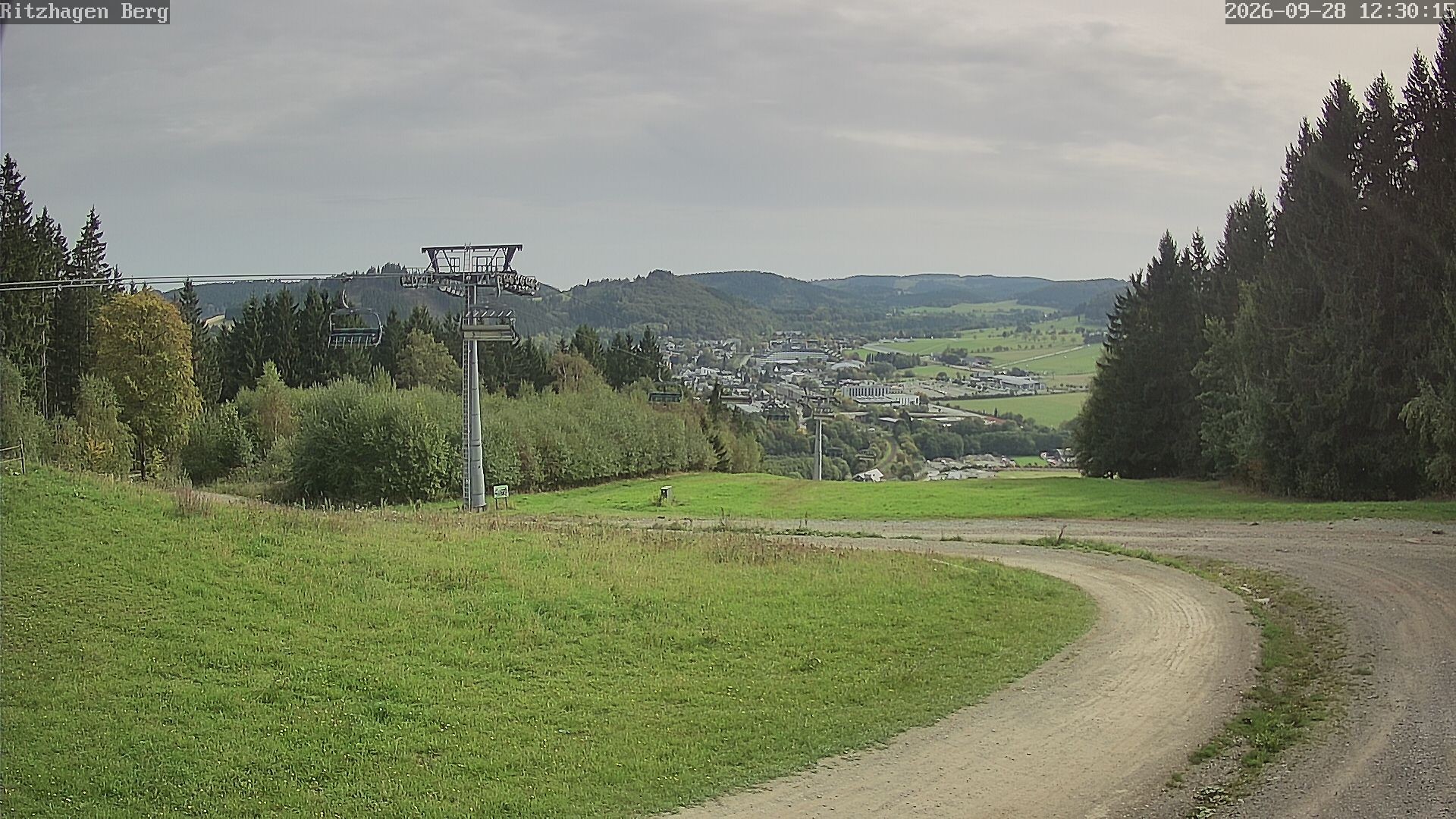 Archiv Foto Webcam Willingen: Ausblick Bergstation Ritzhagen