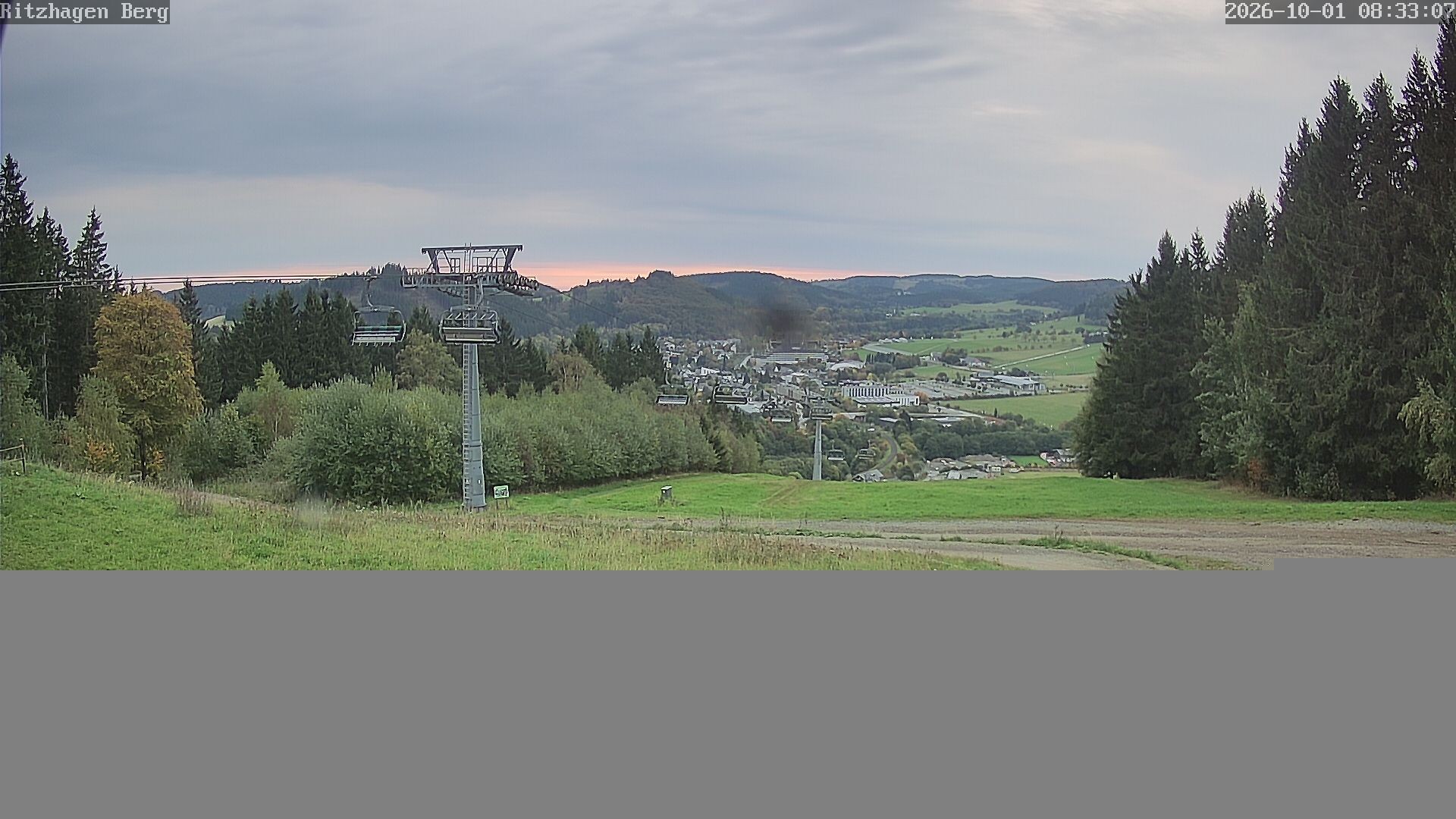 Archiv Foto Webcam Willingen: Ausblick Bergstation Ritzhagen