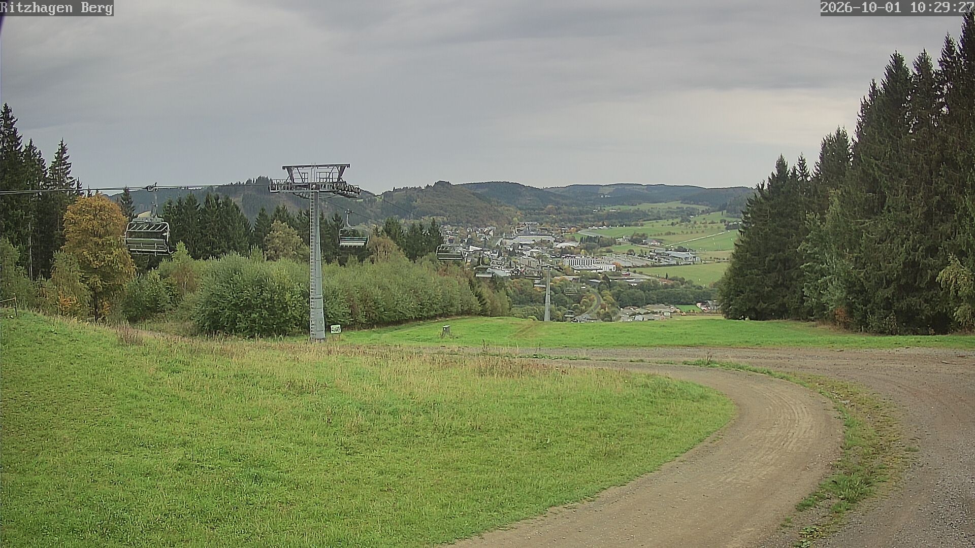 Archiv Foto Webcam Willingen: Ausblick Bergstation Ritzhagen
