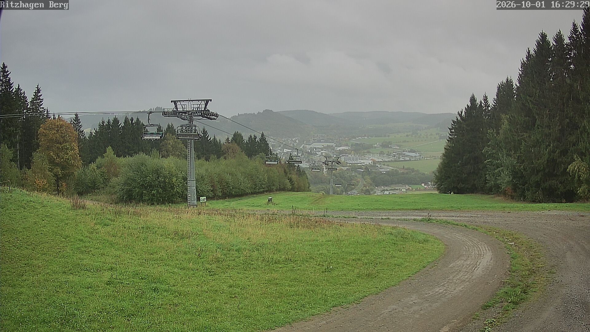 Archiv Foto Webcam Willingen: Ausblick Bergstation Ritzhagen