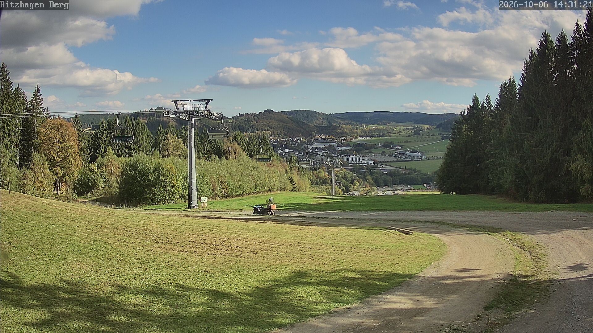 Archiv Foto Webcam Willingen: Ausblick Bergstation Ritzhagen