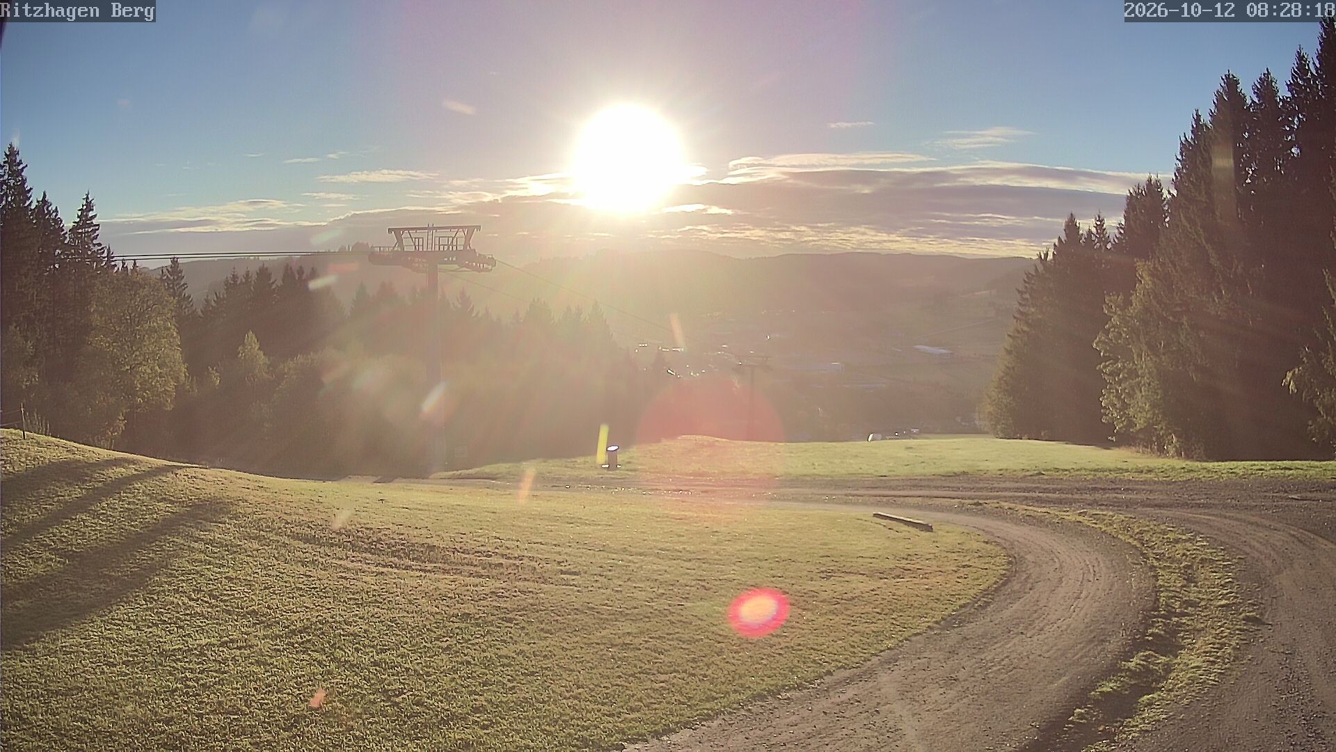 Archiv Foto Webcam Willingen: Ausblick Bergstation Ritzhagen