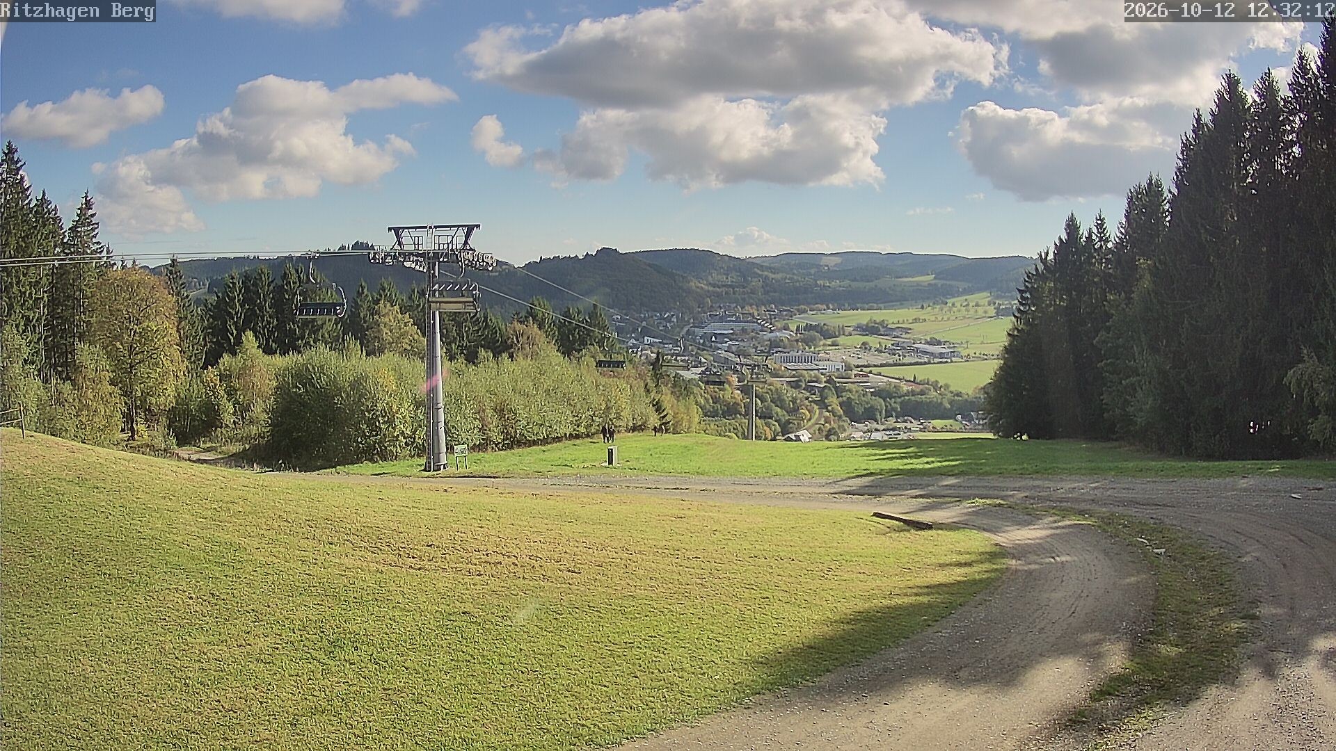 Archiv Foto Webcam Willingen: Ausblick Bergstation Ritzhagen