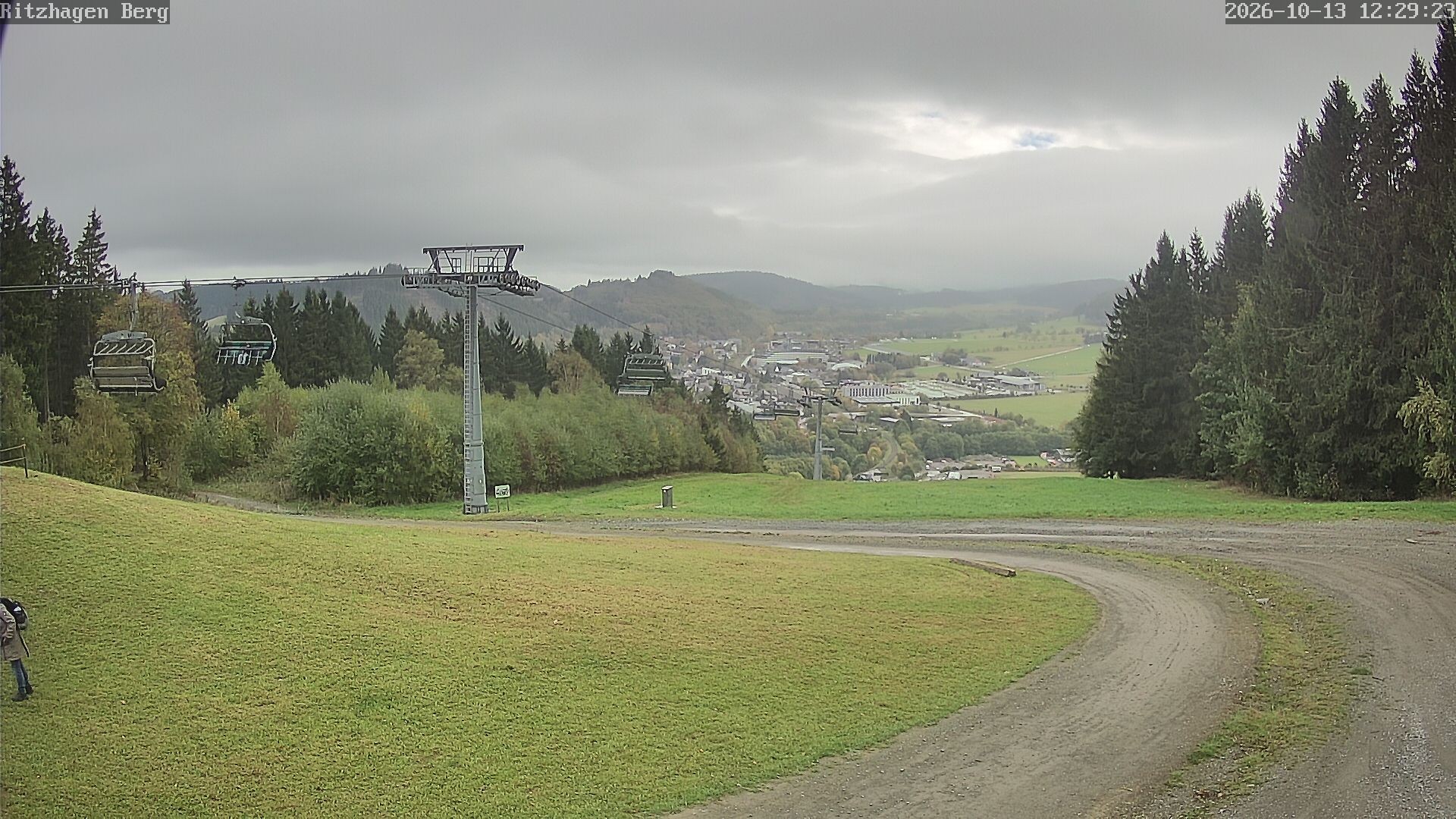 Archiv Foto Webcam Willingen: Ausblick Bergstation Ritzhagen