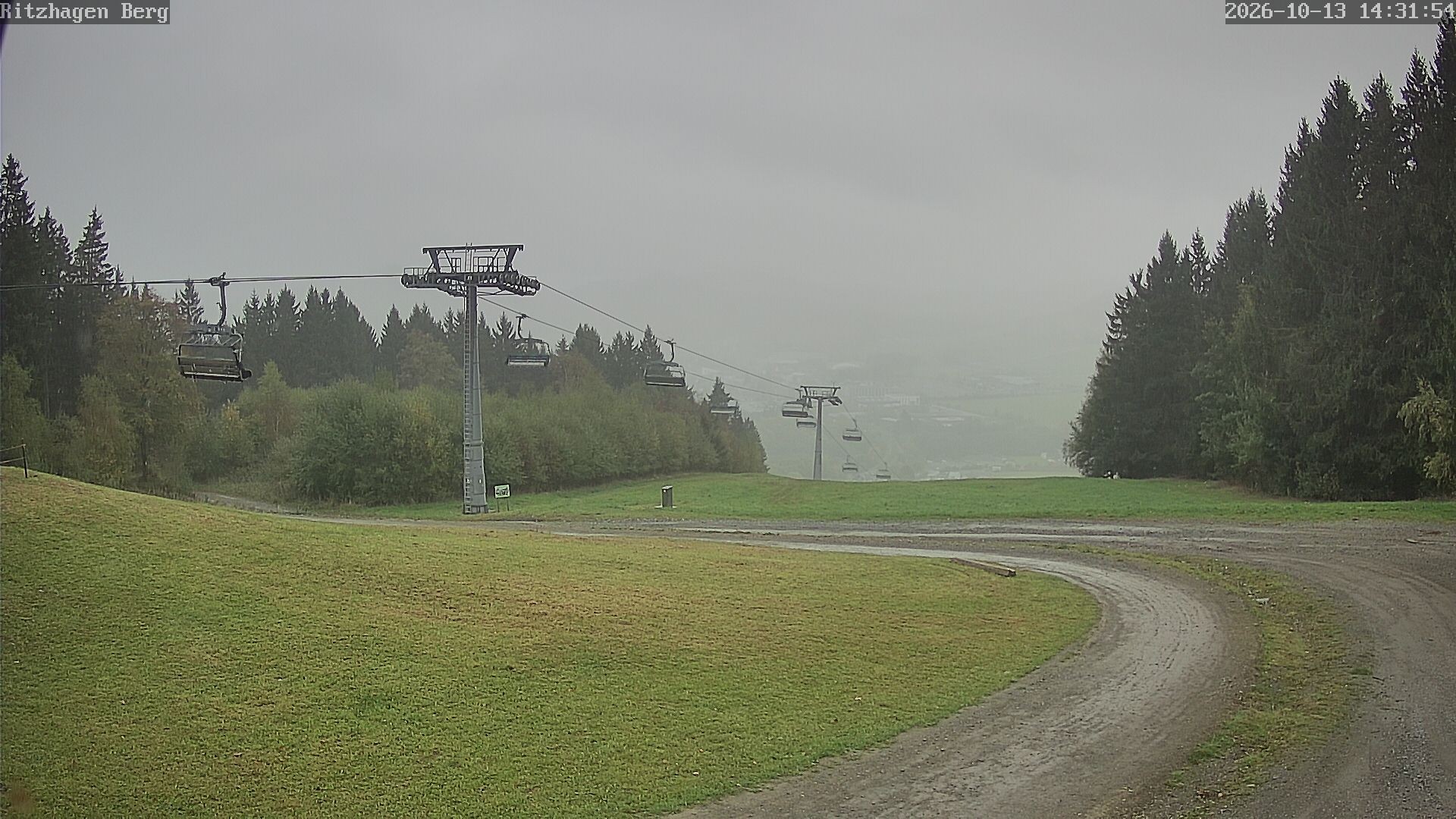 Archiv Foto Webcam Willingen: Ausblick Bergstation Ritzhagen